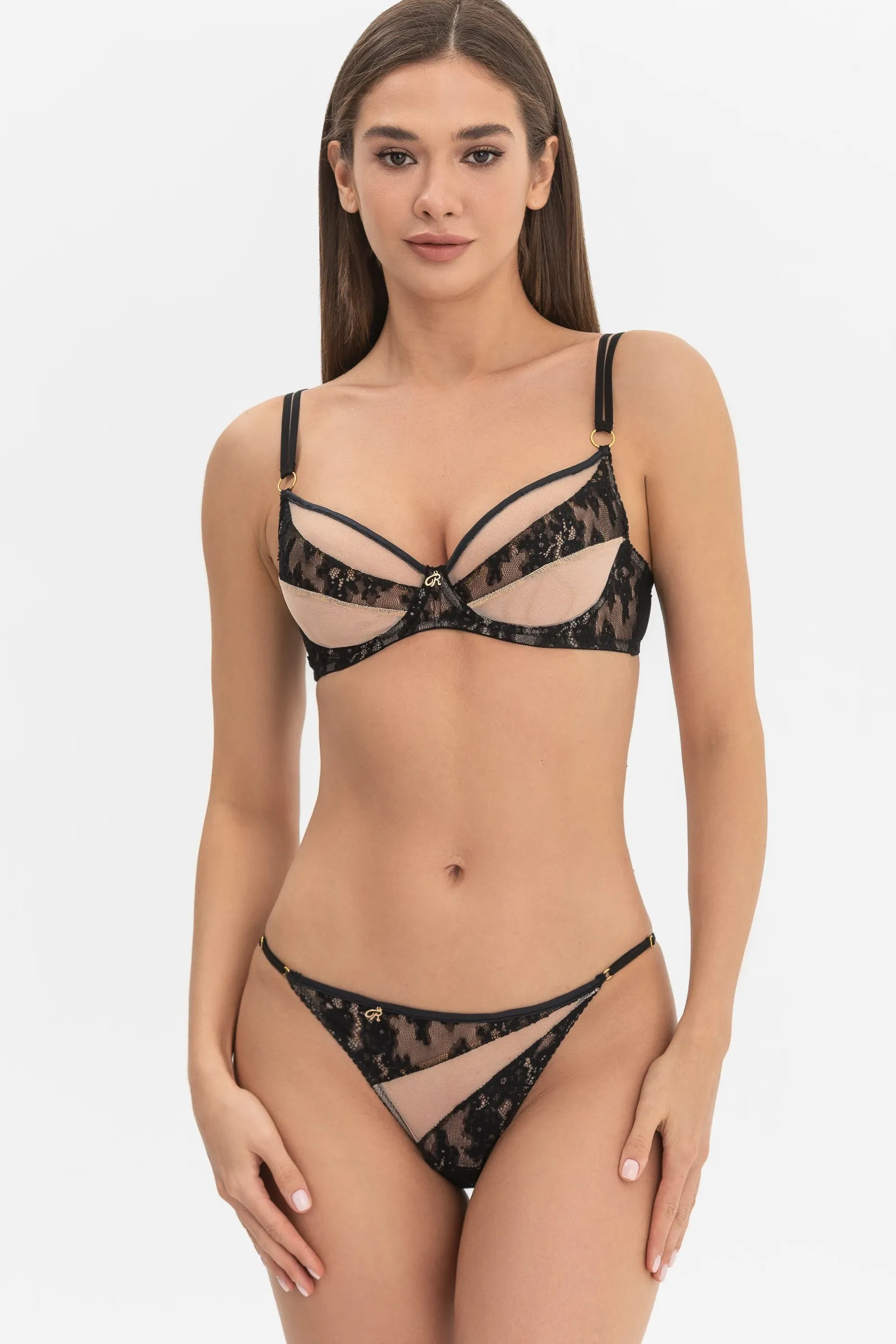 Женский бежевый бюстгальтер Jakline 3