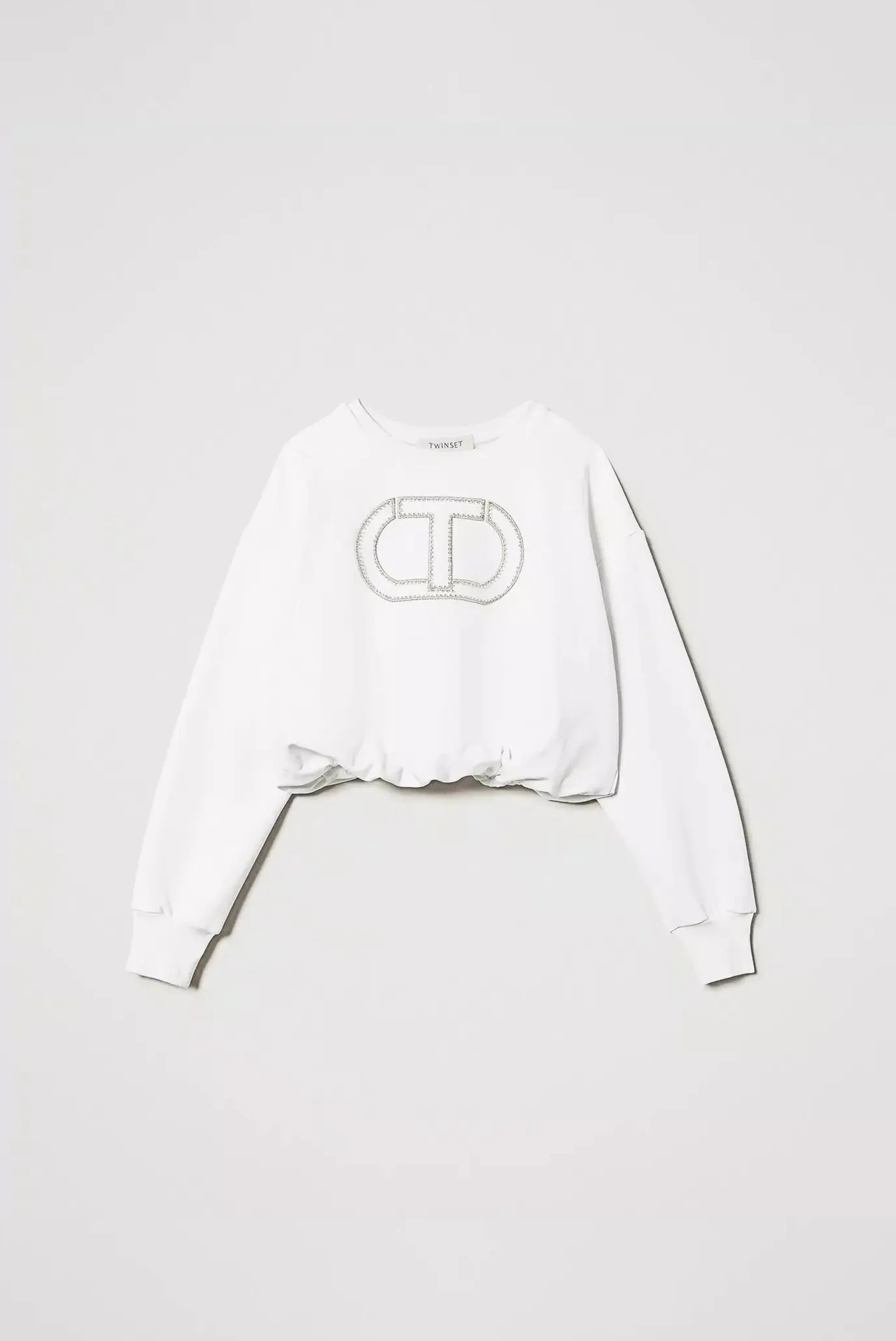 Дитячий білий світшот TWINSET Girl 3