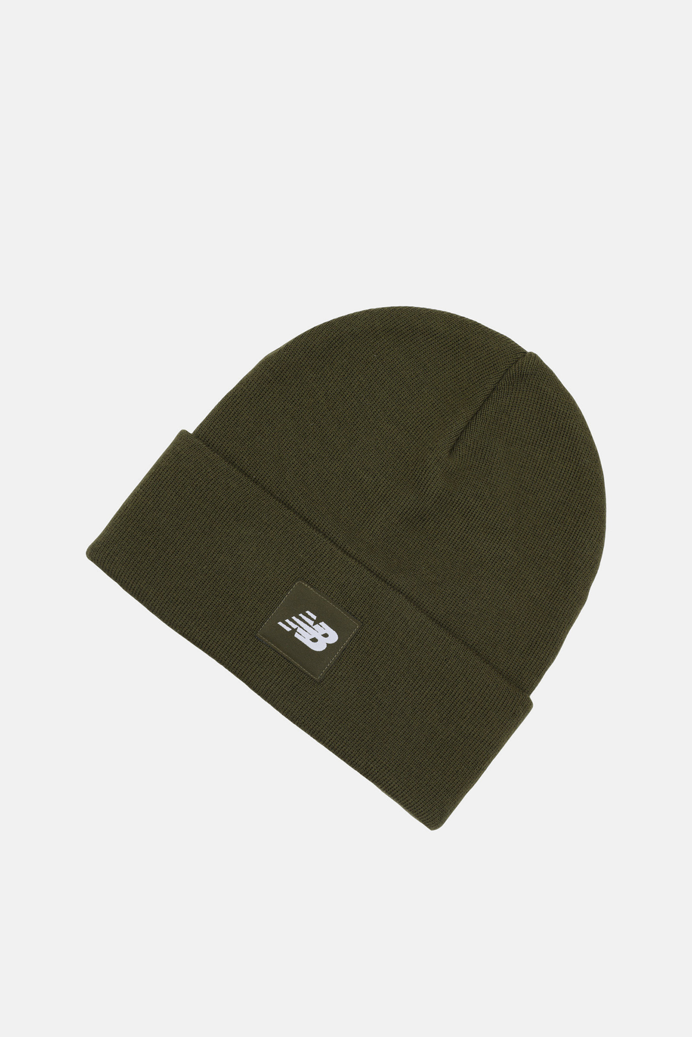 Зеленая шапка Cuffed Beanie Flying NB Logo Зеленый ONESIZE New Balance LAH13034WDL Зеленая шапка Cuffed Beanie Flying NB Logo Зеленый ONESIZE New Balance LAH13034WDL