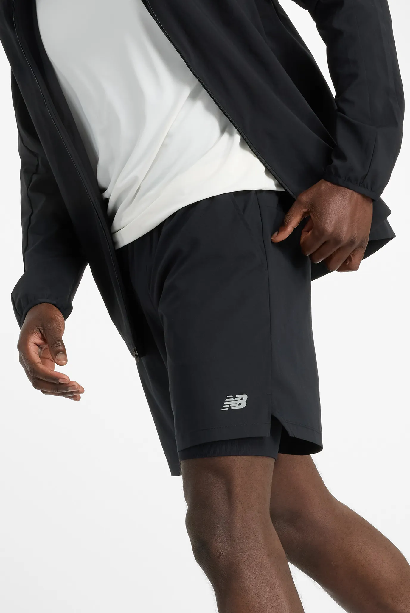 Чоловічі чорні шорти AC Lined 7