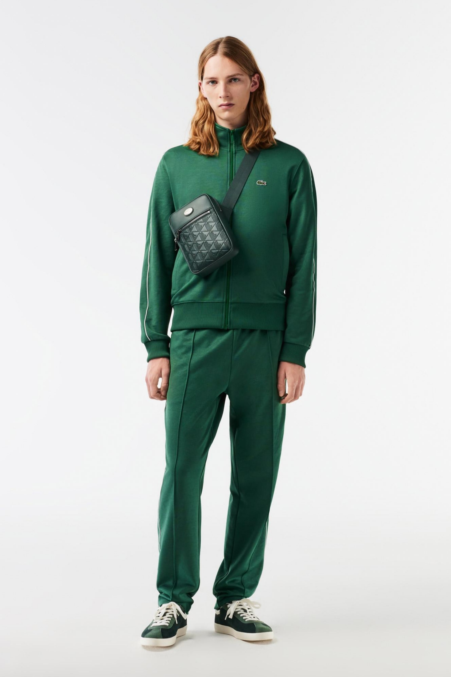 Мужские зеленые спортивные штаны Зеленый L-XL Lacoste XH1412132 Мужские зеленые спортивные штаны Зеленый L-XL Lacoste XH1412132