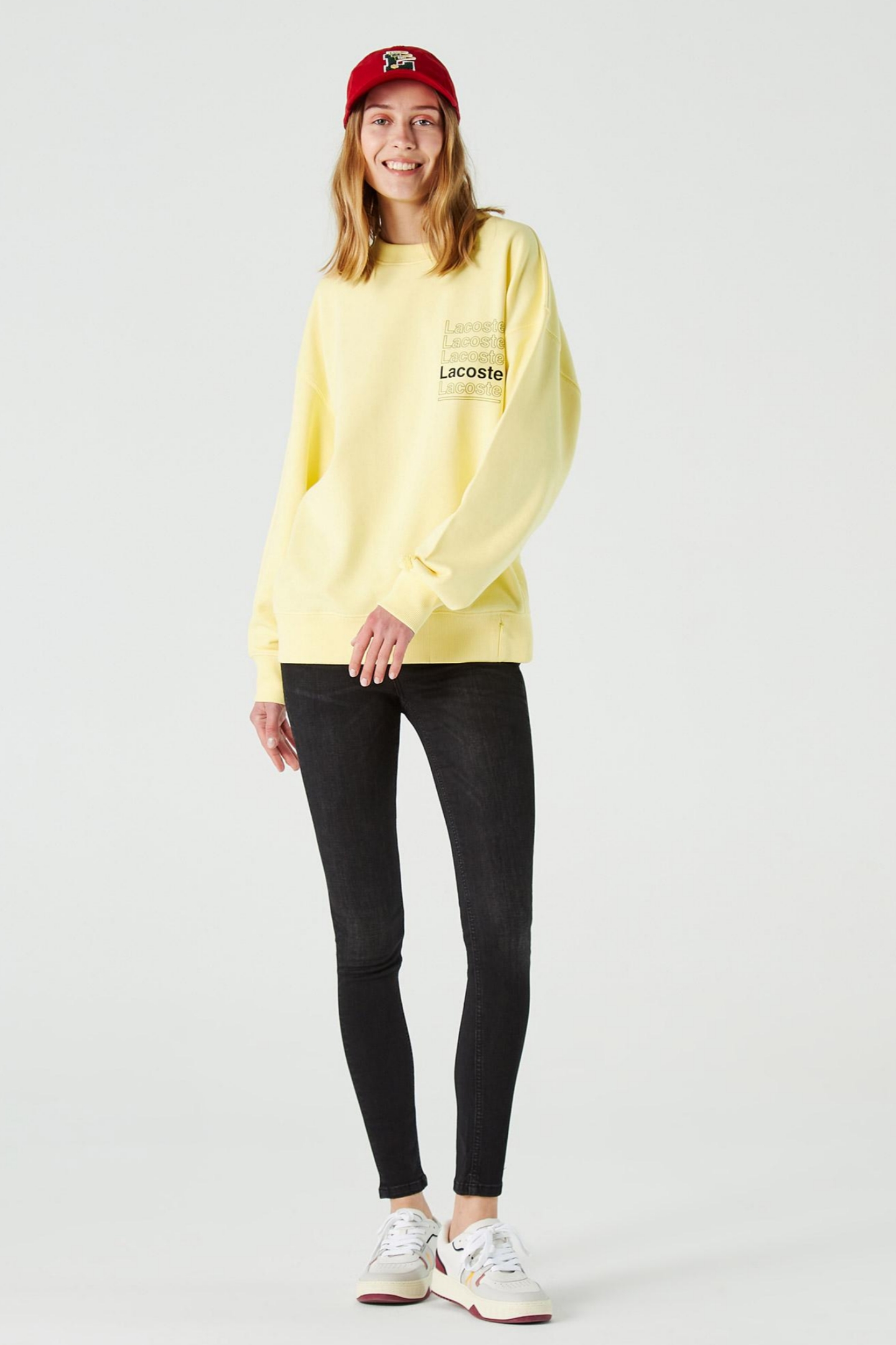 Мужская желтая толстовка Желтый L Lacoste SH7294107 Мужская желтая толстовка Желтый L Lacoste SH7294107