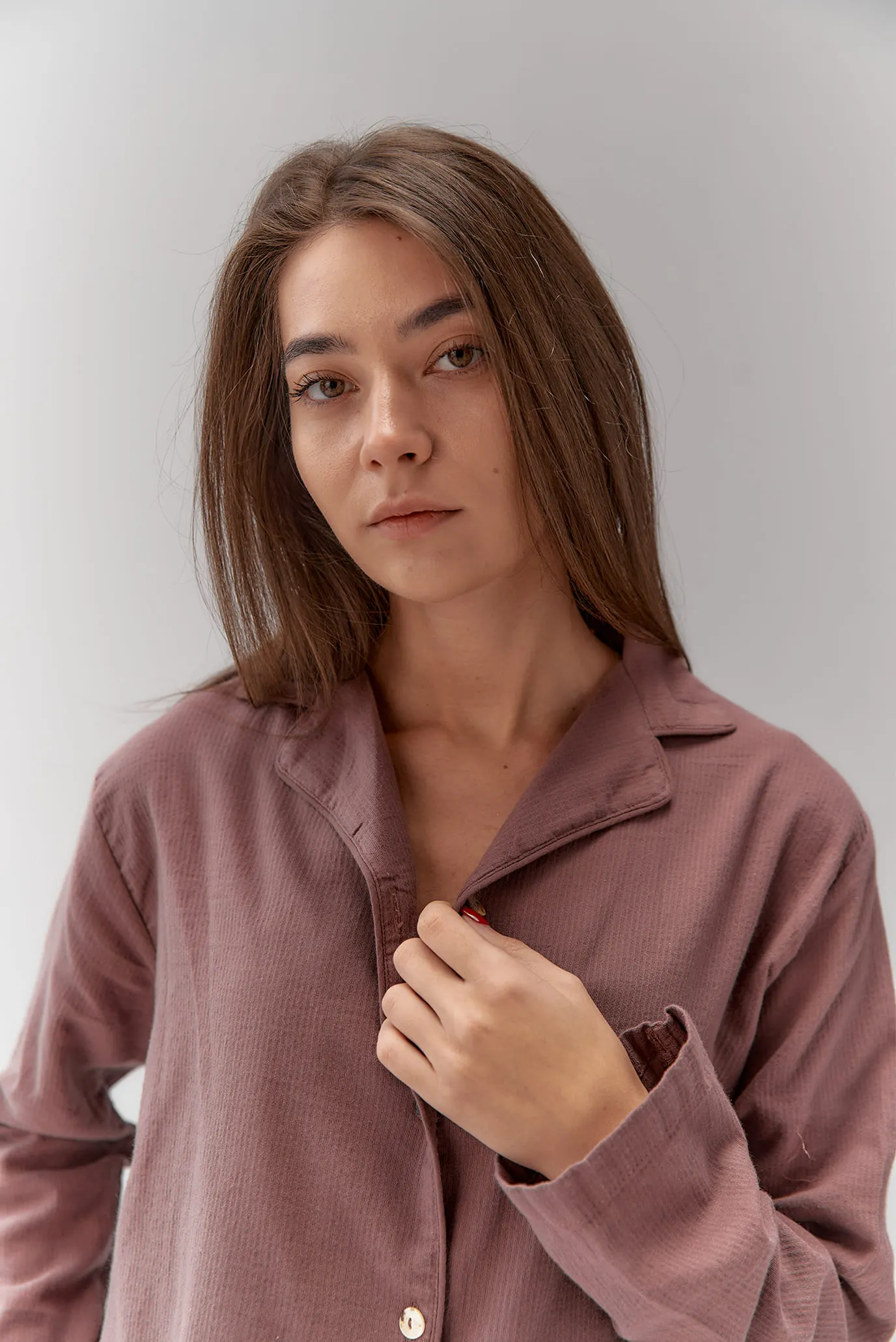 Жіноча фіолетова піжама Porta 4