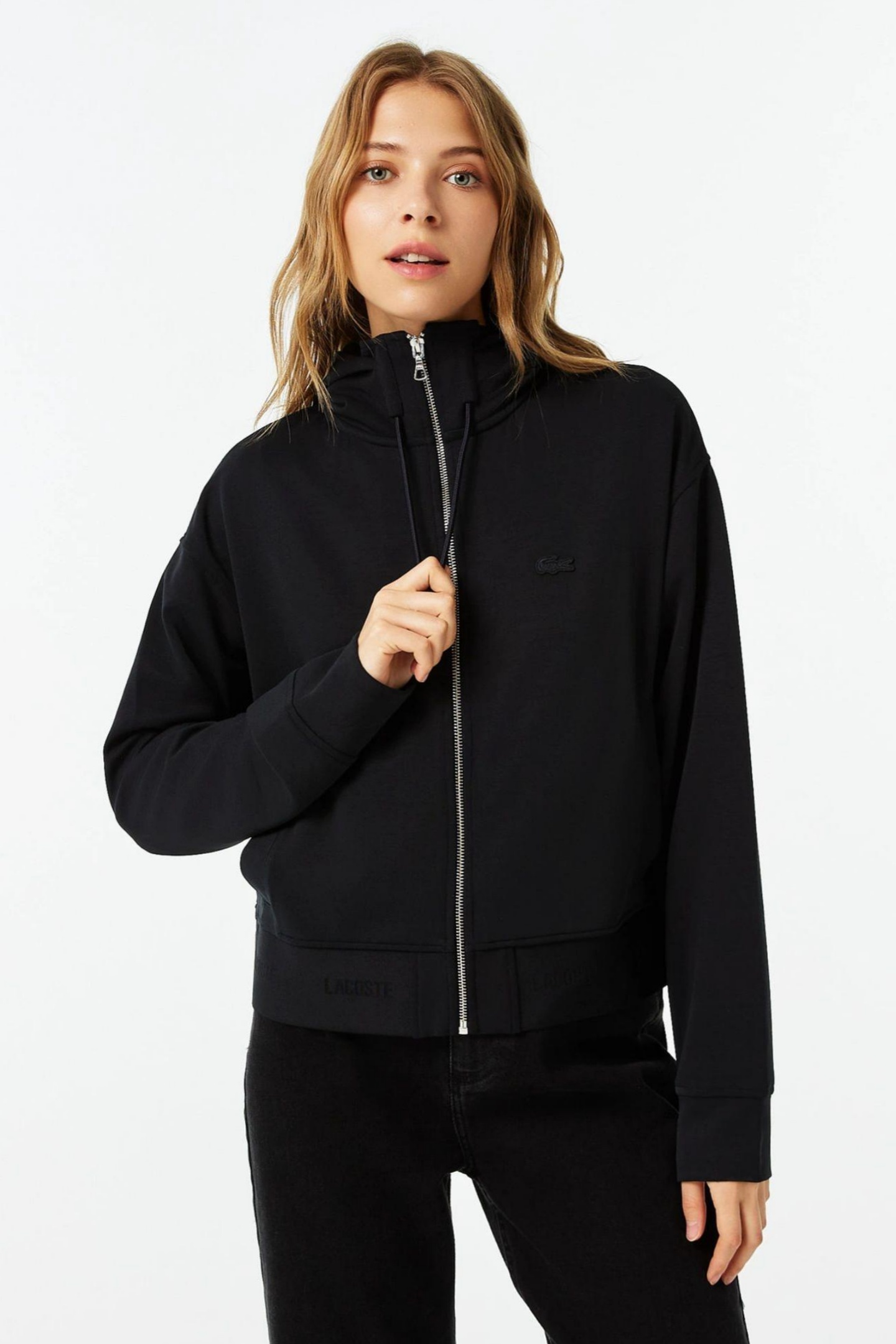 Женская толстовка. Синий 38 Lacoste SF021111L Женская толстовка. Синий 38 Lacoste SF021111L