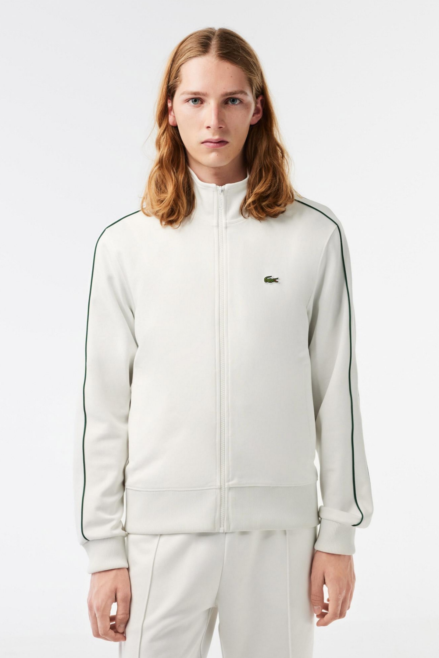Мужская белая толстовка Белый XS Lacoste SH145770V Мужская белая толстовка Белый XS Lacoste SH145770V