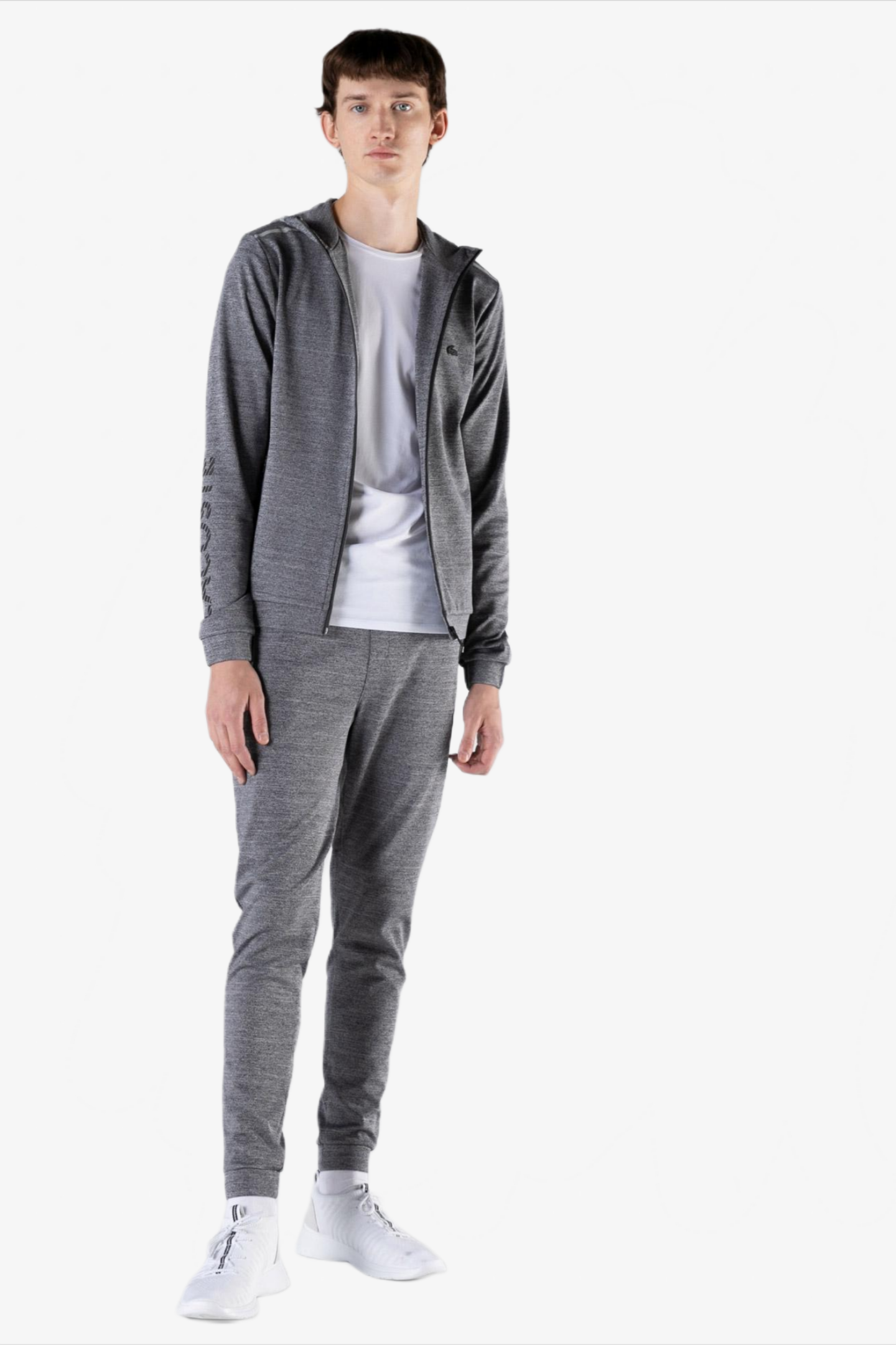 Мужская серая толстовка Серый M-L Lacoste SH223838G Мужская серая толстовка Серый M-L Lacoste SH223838G
