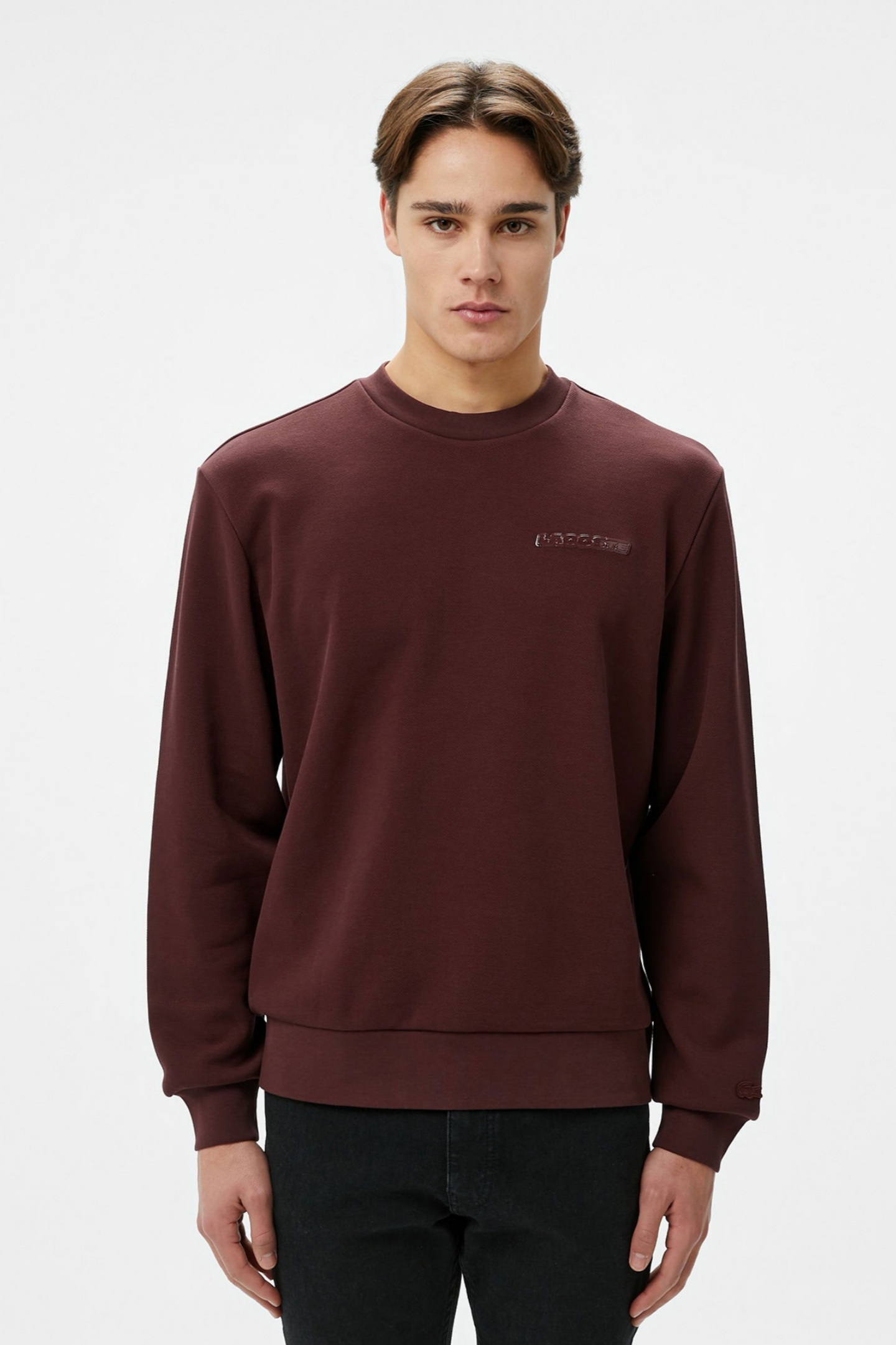 Мужская бордовая толстовка Бордовый M Lacoste SH2858BZD Мужская бордовая толстовка Бордовый M Lacoste SH2858BZD