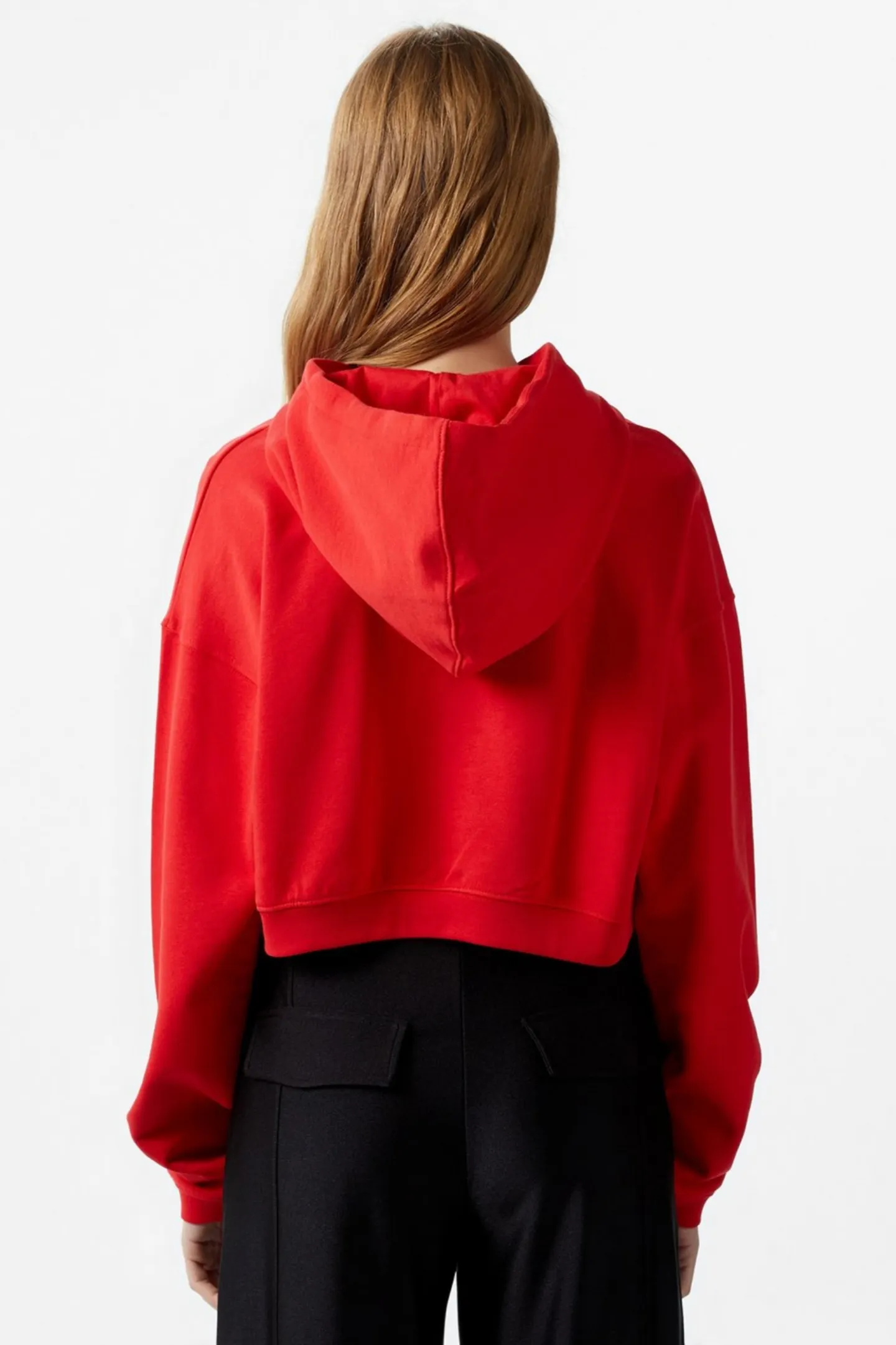 Жіноча червона толстовка 2