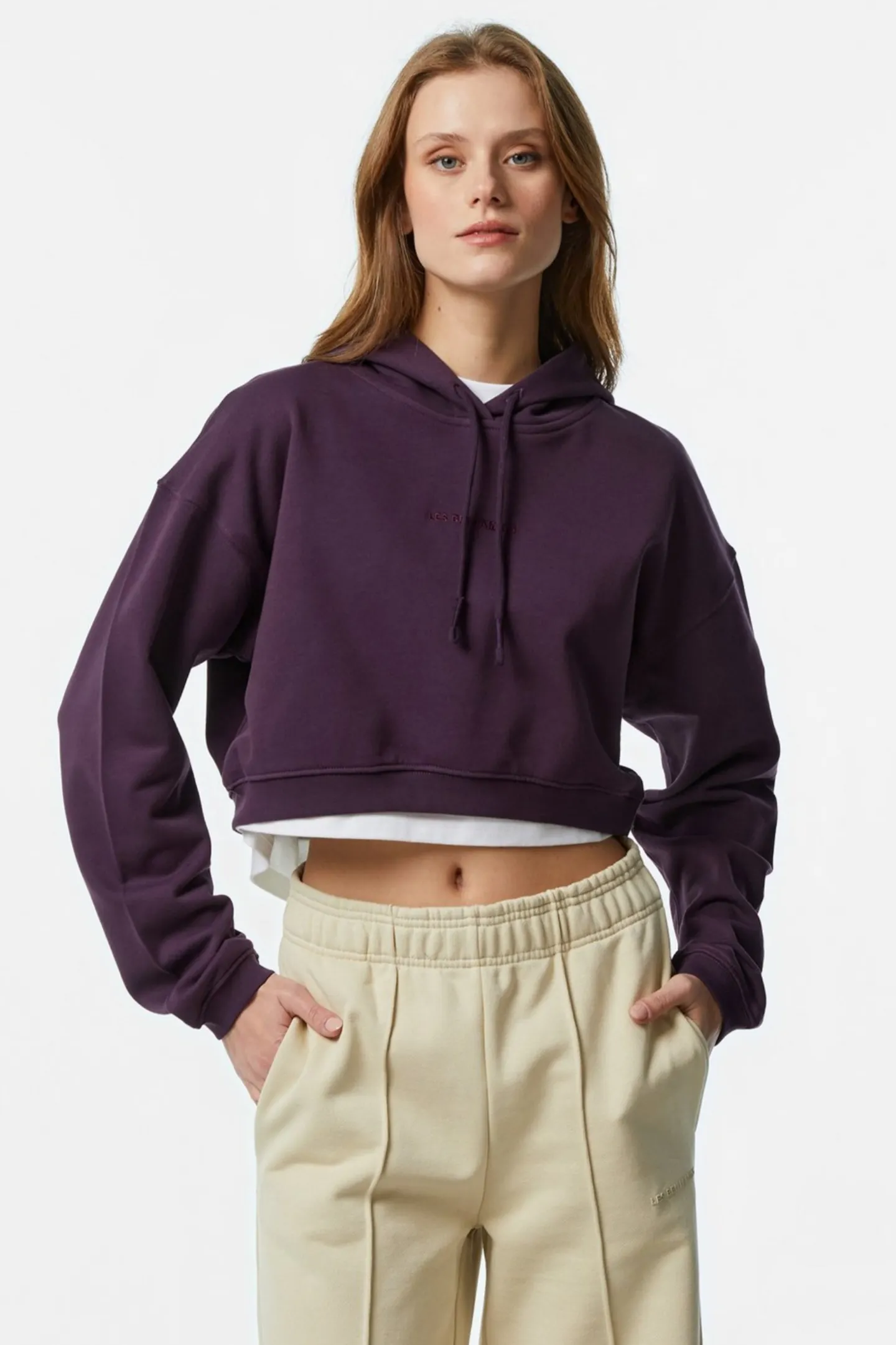 Женская фиолетовая толстовка. 1