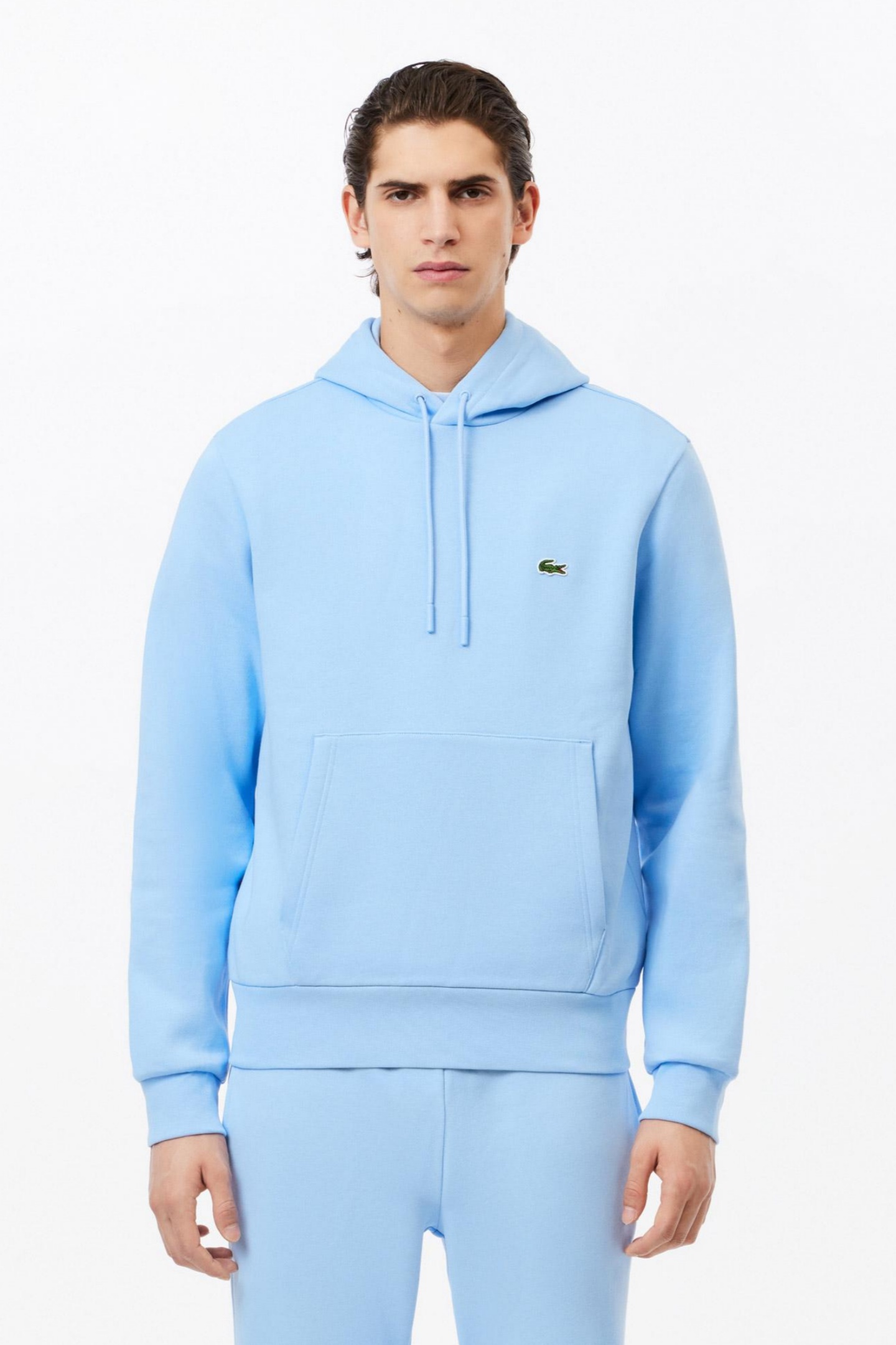 Мужская голубая толстовка Голубой S Lacoste SH9623HBP Мужская голубая толстовка Голубой S Lacoste SH9623HBP