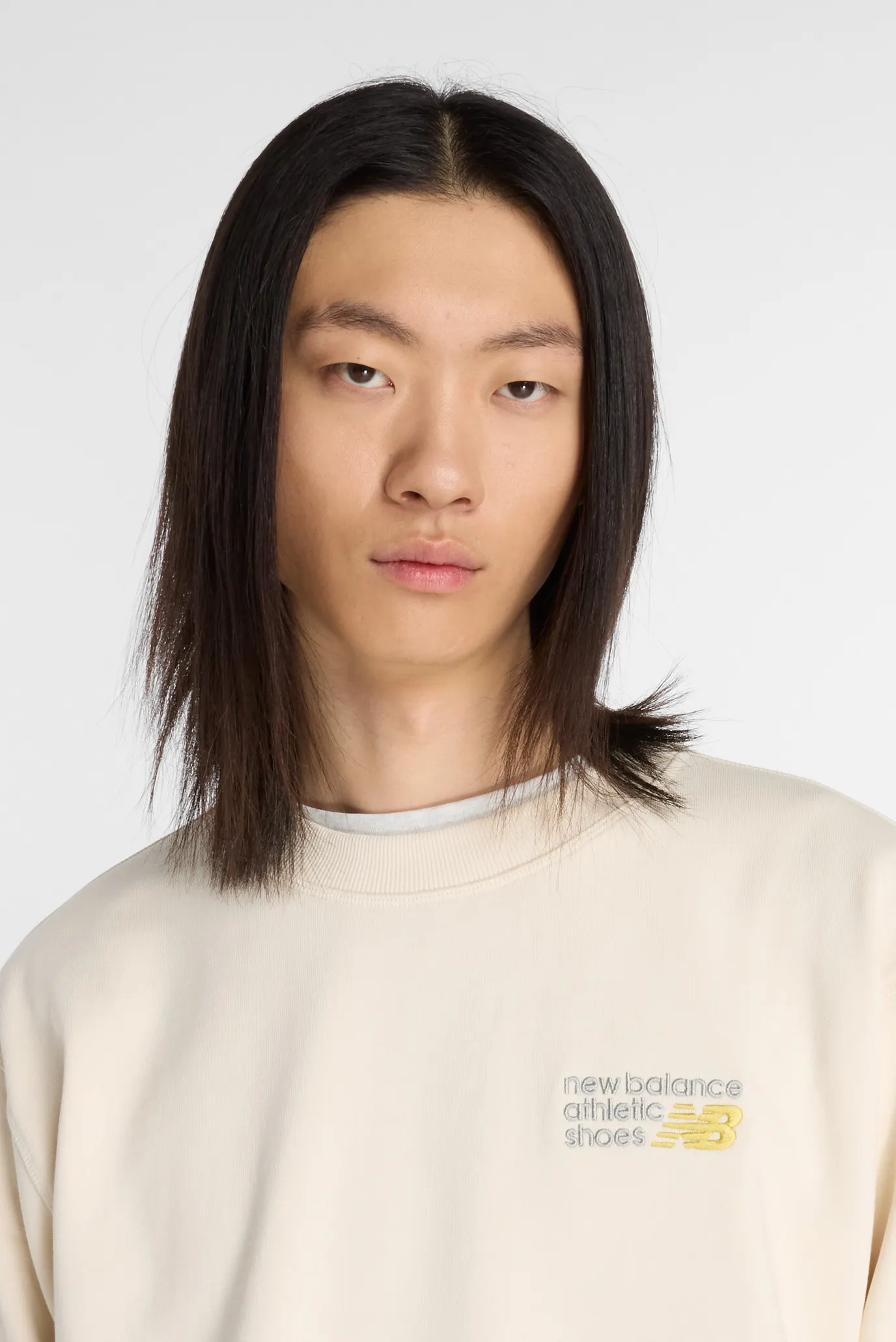 Чоловічий бежевий світшот Athletics 6