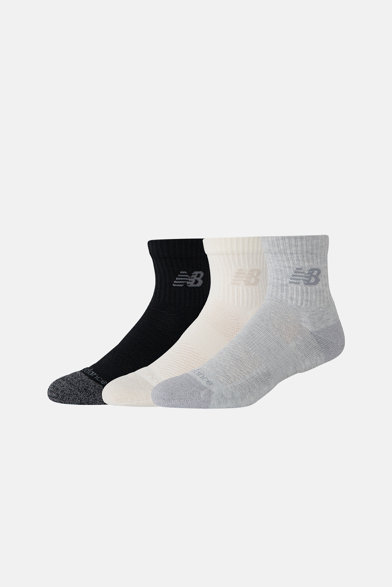 Носки Active Quarter (3 пары) Разноцветный 43-46 New Balance LAS35204AS1 Носки Active Quarter (3 пары) Разноцветный 43-46 New Balance LAS35204AS1