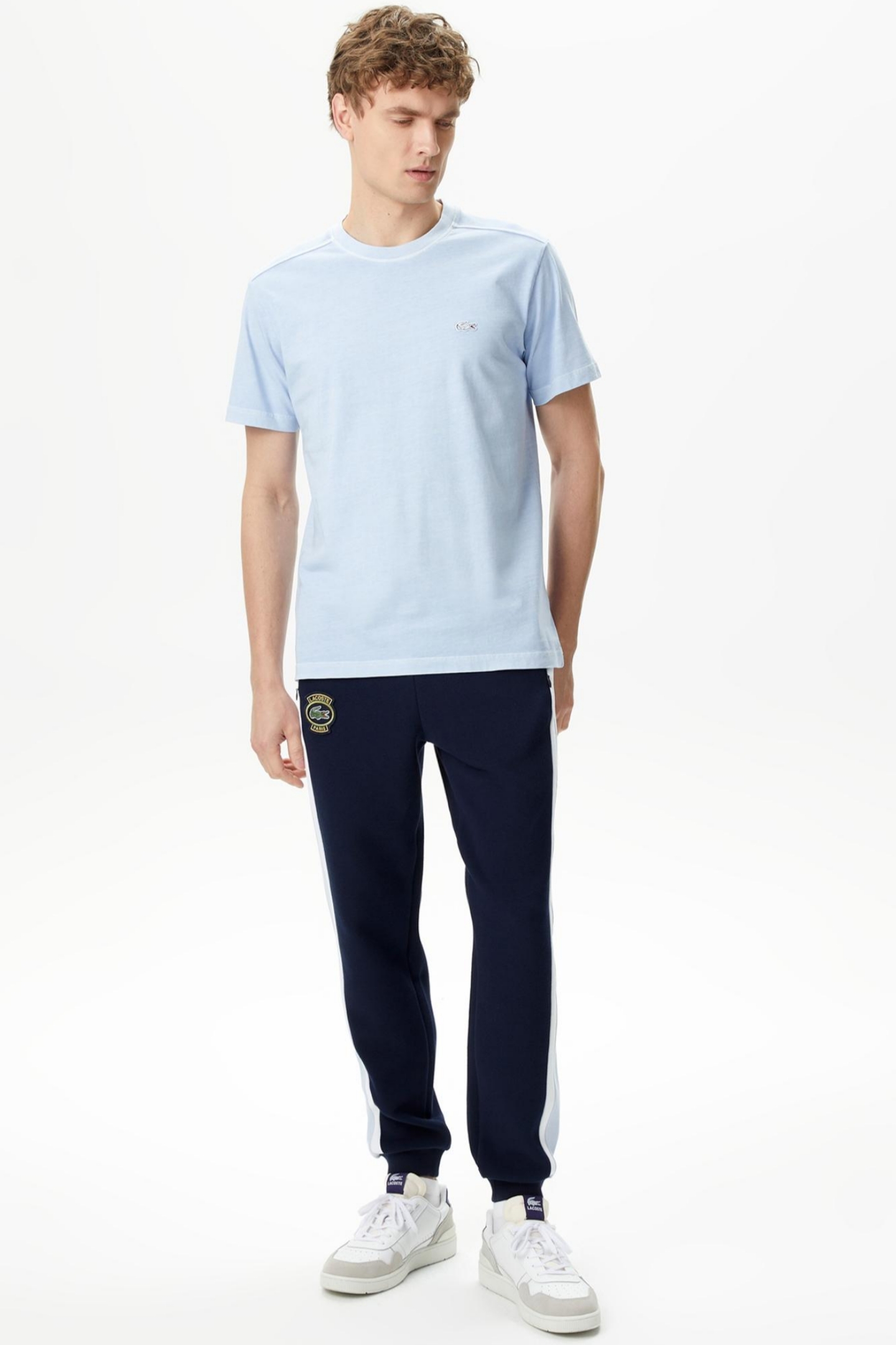 Мужские голубые спортивные штаны Голубой L-XL Lacoste XH040606M Мужские голубые спортивные штаны Голубой L-XL Lacoste XH040606M