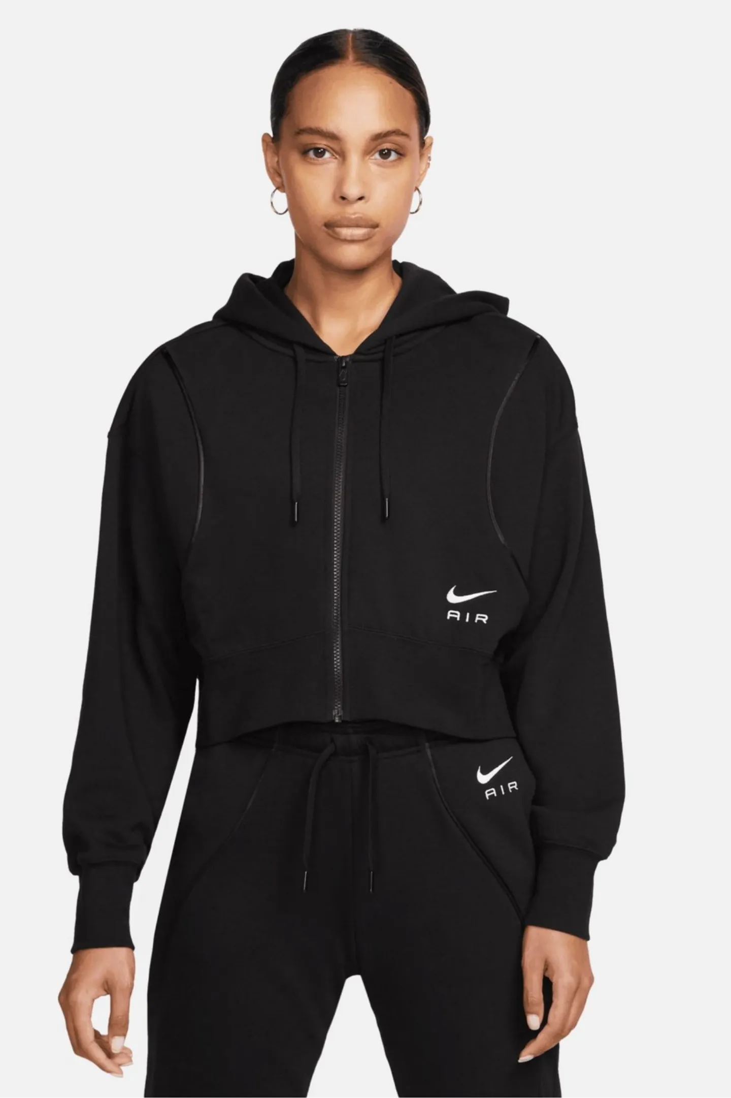 Жіноча чорна толстовка 1