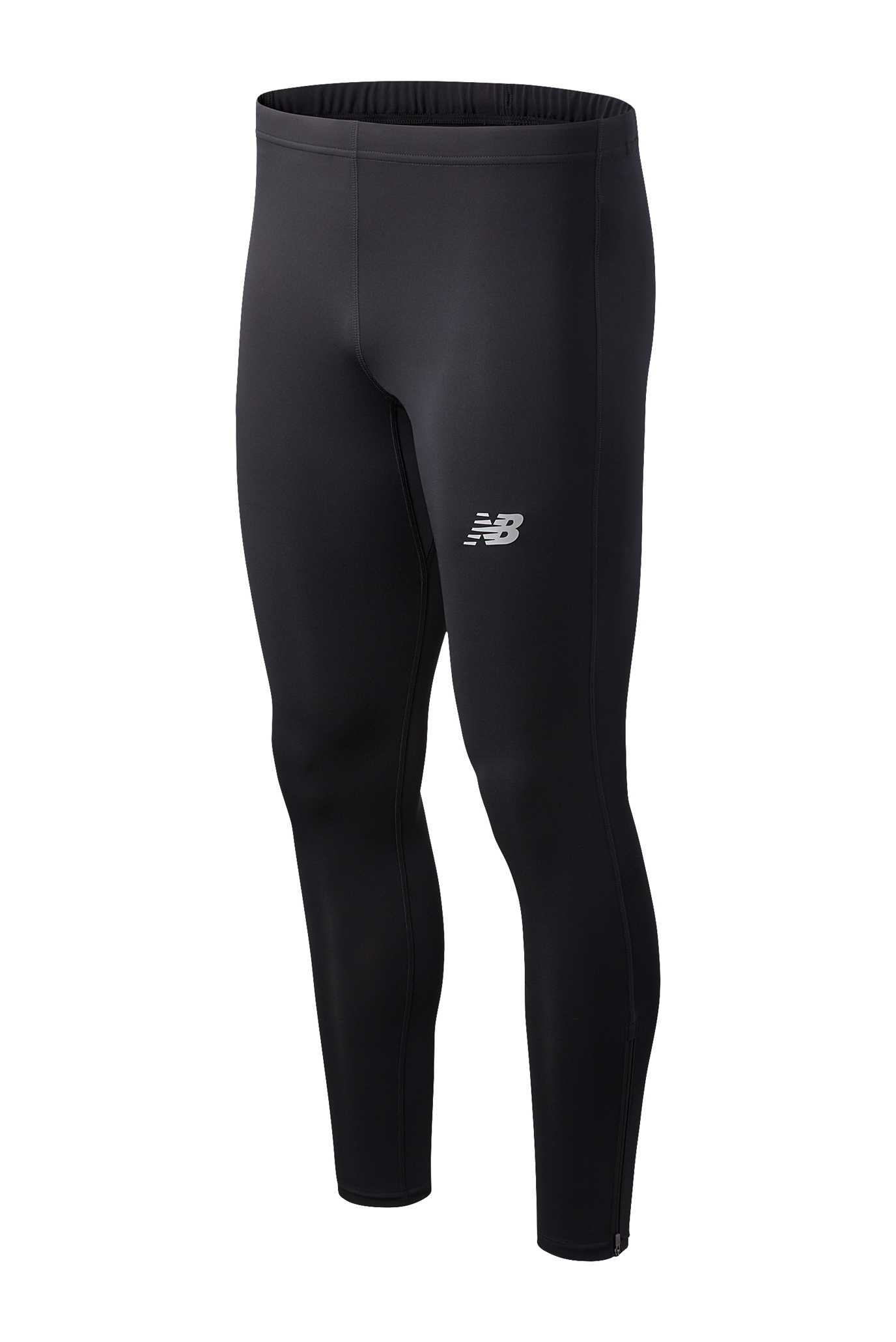 Мужские черные тайтсы Core Run Черный S New Balance MP11204BK Мужские черные тайтсы Core Run Черный S New Balance MP11204BK