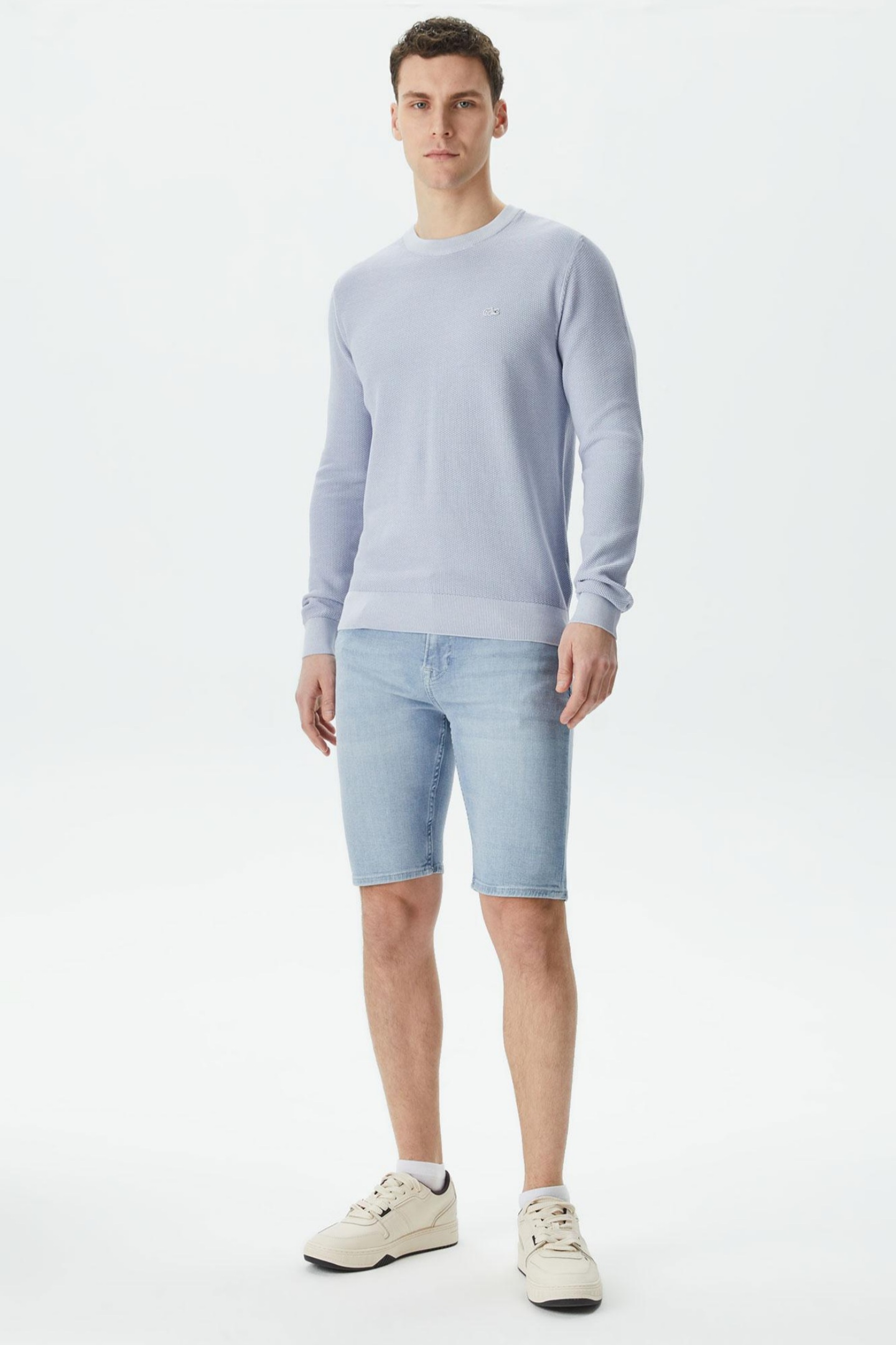 Мужские голубые шорты Голубой 33 Lacoste FH095252M Мужские голубые шорты Голубой 33 Lacoste FH095252M