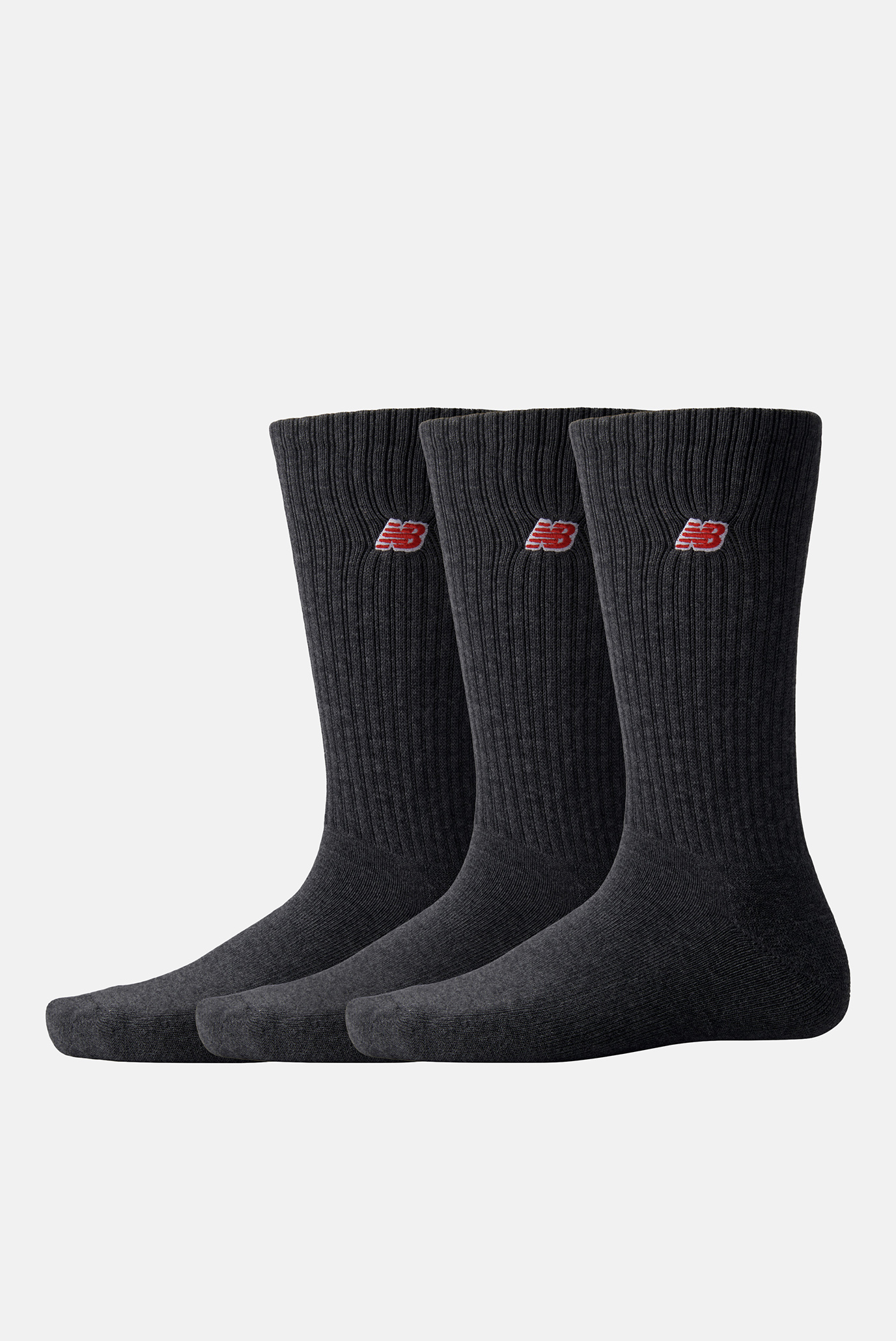 Серые носки Patch Logo (3 пары) Серый 35-38 New Balance LAS33763GR Серые носки Patch Logo (3 пары) Серый 35-38 New Balance LAS33763GR