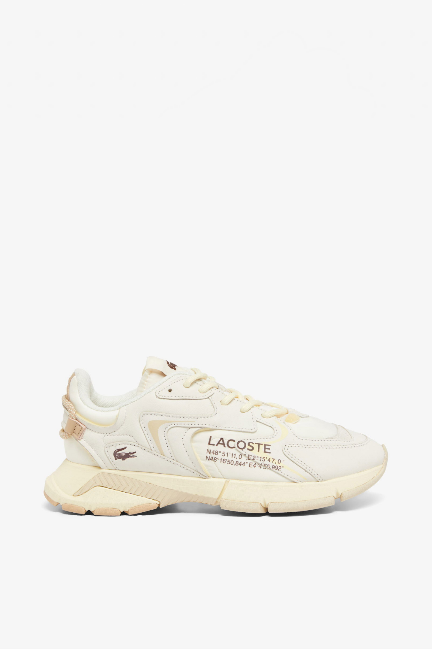 Мужские бежевые кроссовки Бежевый 42.5 Lacoste 749SMA00052R2 Мужские бежевые кроссовки Бежевый 42.5 Lacoste 749SMA00052R2