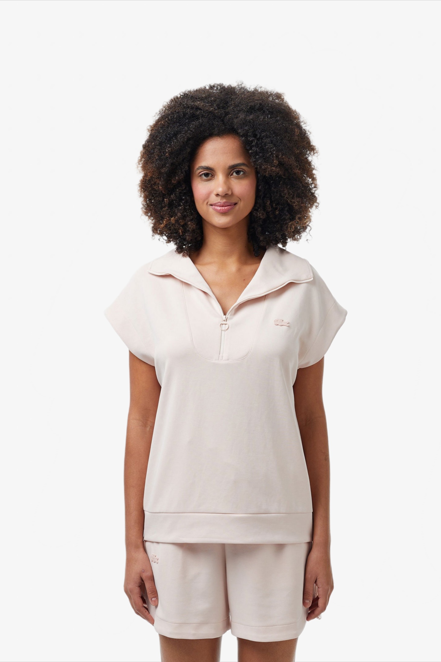 Женская розовая толстовка. Розовый 36 Lacoste SF0515HCZ Женская розовая толстовка. Розовый 36 Lacoste SF0515HCZ