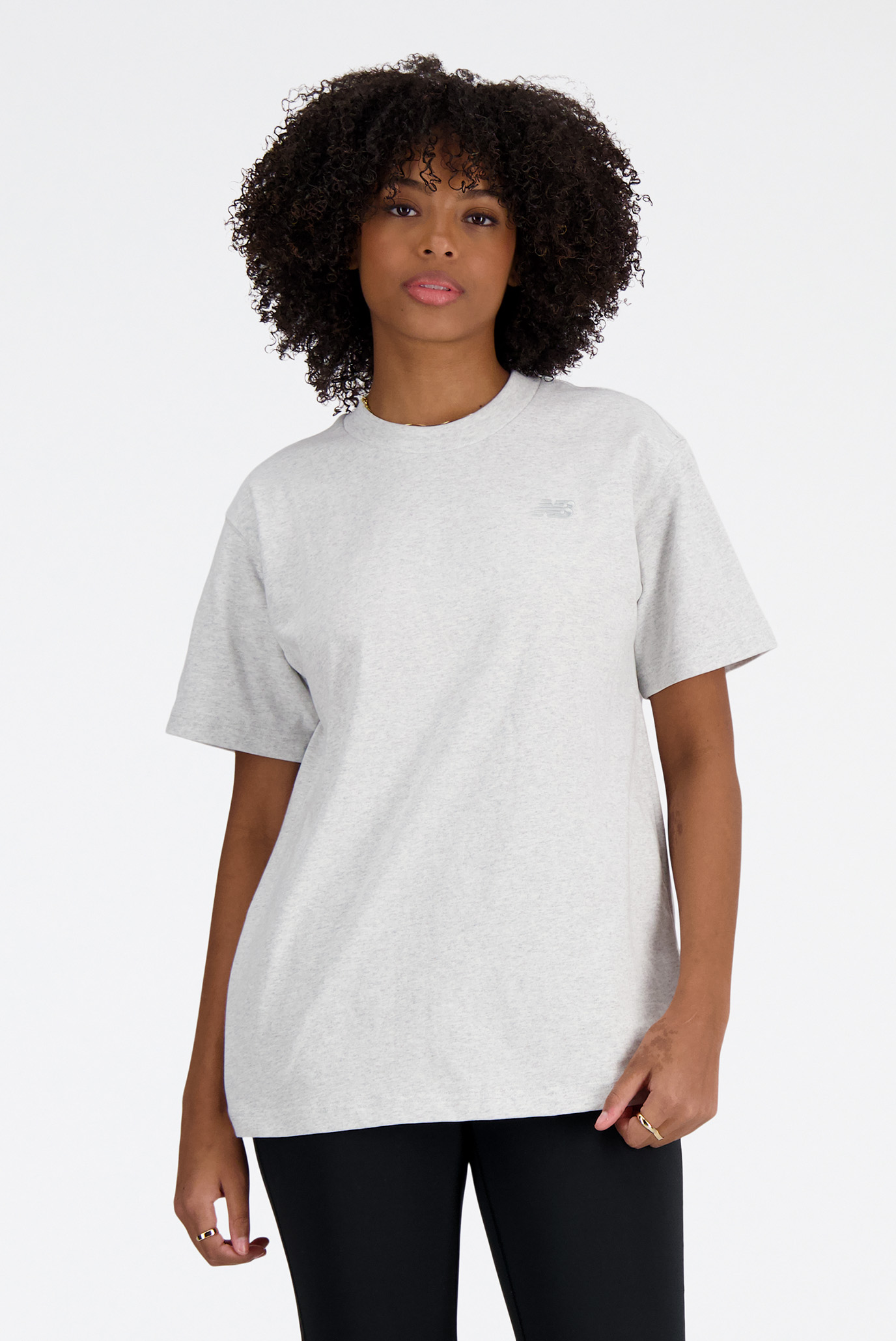 Женская серая футболка NB Athletics Jersey Белый S New Balance WT41501AHH Женская серая футболка NB Athletics Jersey Белый S New Balance WT41501AHH