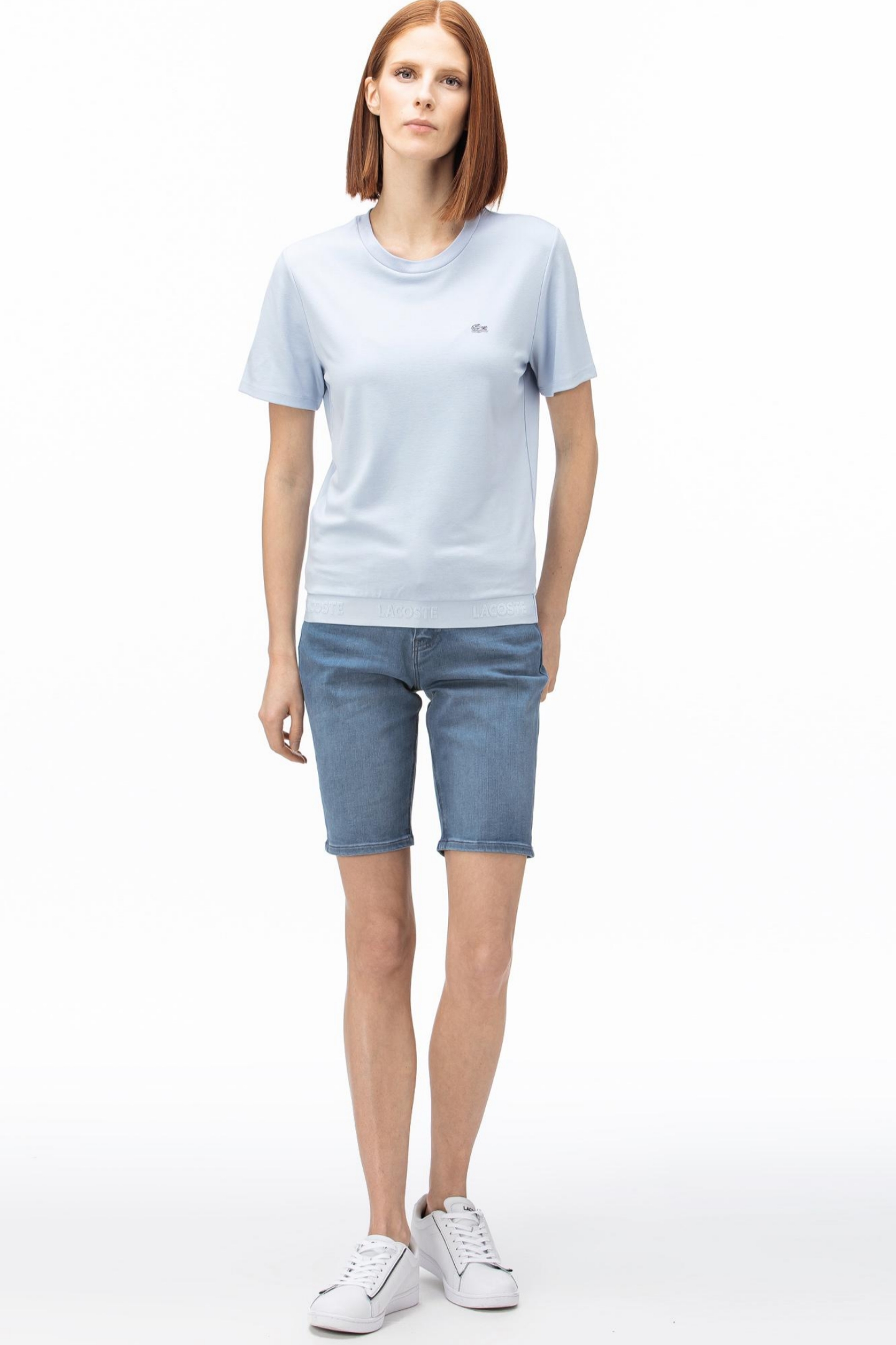 Женские синие шорты Синий 34 Lacoste GF004444M Женские синие шорты Синий 34 Lacoste GF004444M