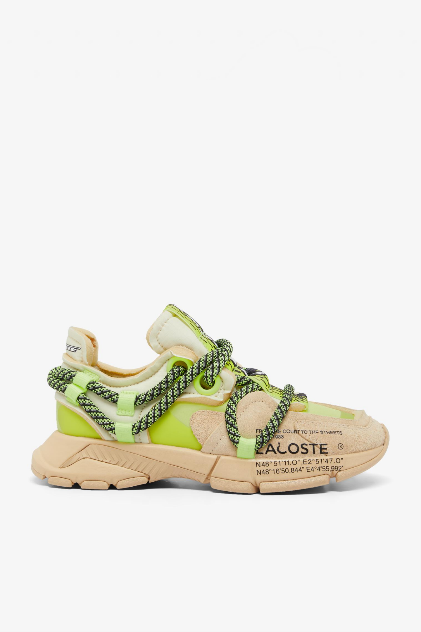 Женские бежевые кроссовки Бежевый 40 Lacoste 748SFA0076AOI Женские бежевые кроссовки Бежевый 40 Lacoste 748SFA0076AOI