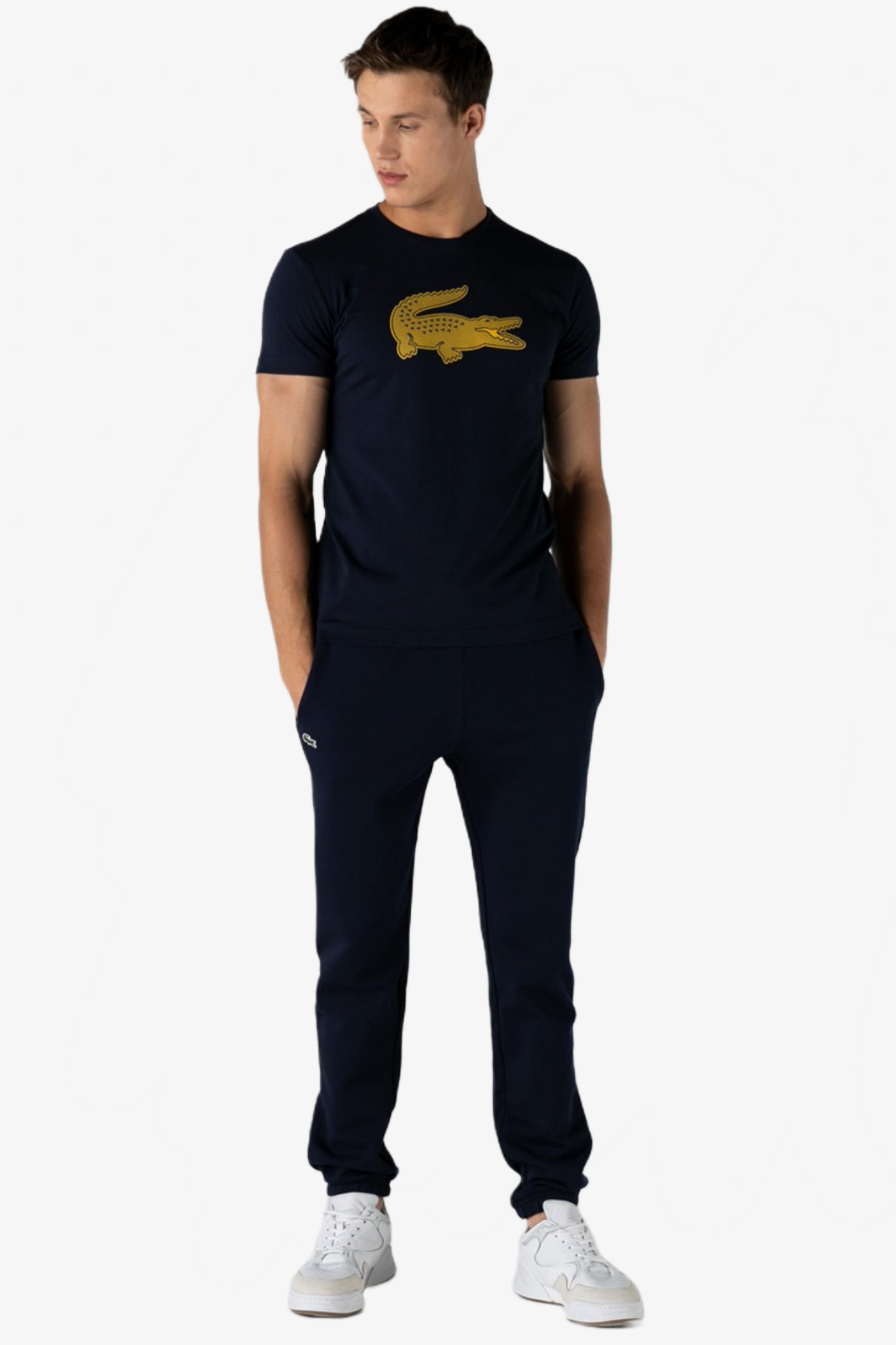 Мужские синие спортивные штаны Синий S Lacoste XH7611166 Мужские синие спортивные штаны Синий S Lacoste XH7611166