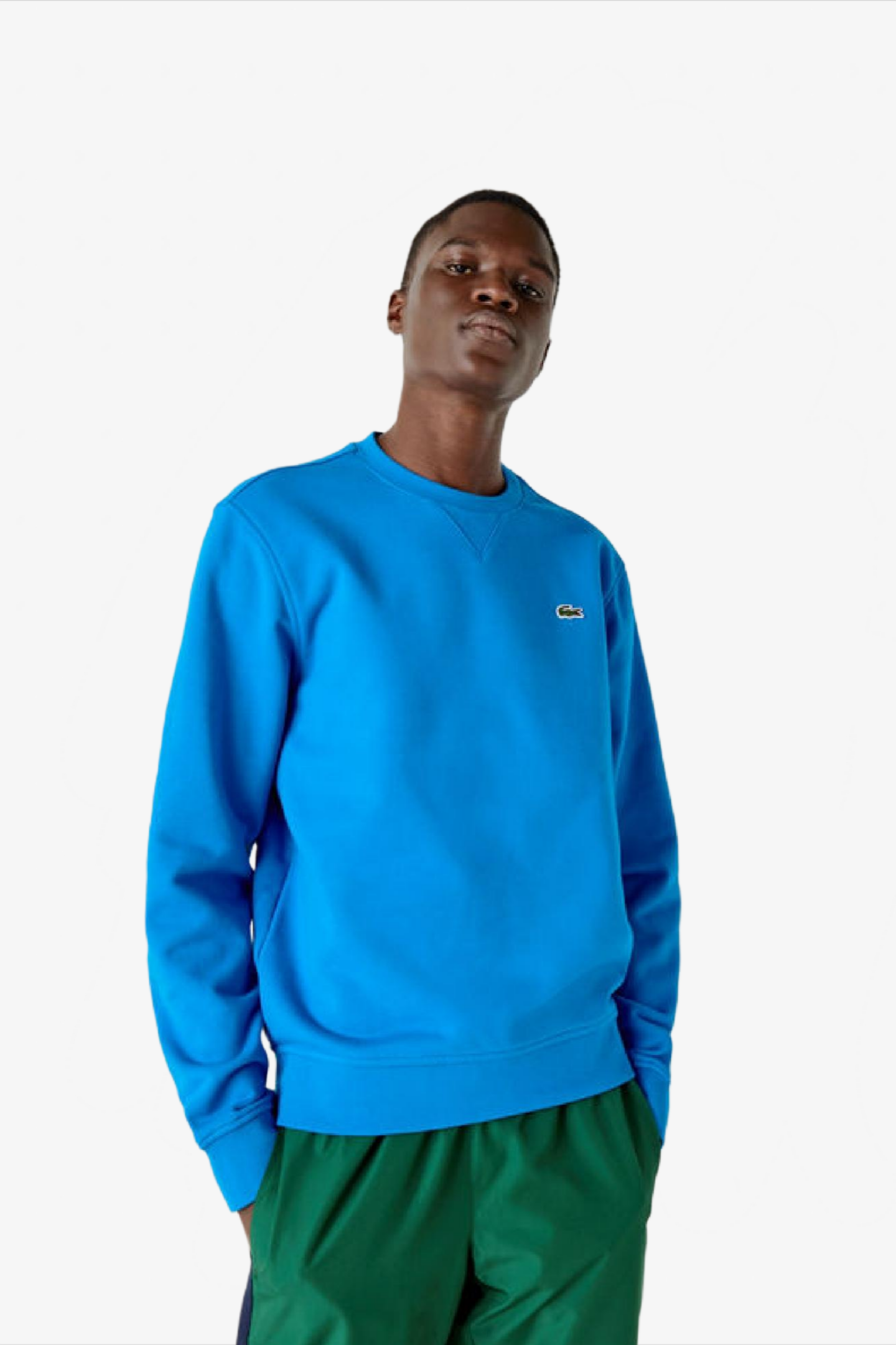 Мужская синяя толстовка Синий XL Lacoste SH1505DET Мужская синяя толстовка Синий XL Lacoste SH1505DET
