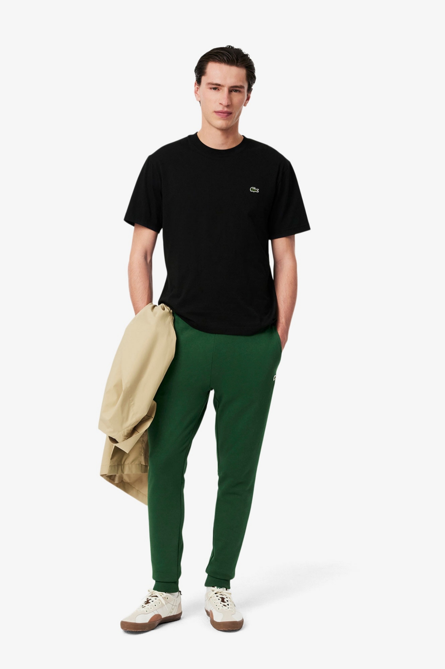 Мужские зеленые спортивные штаны Зеленый L Lacoste XH9624132 Мужские зеленые спортивные штаны Зеленый L Lacoste XH9624132