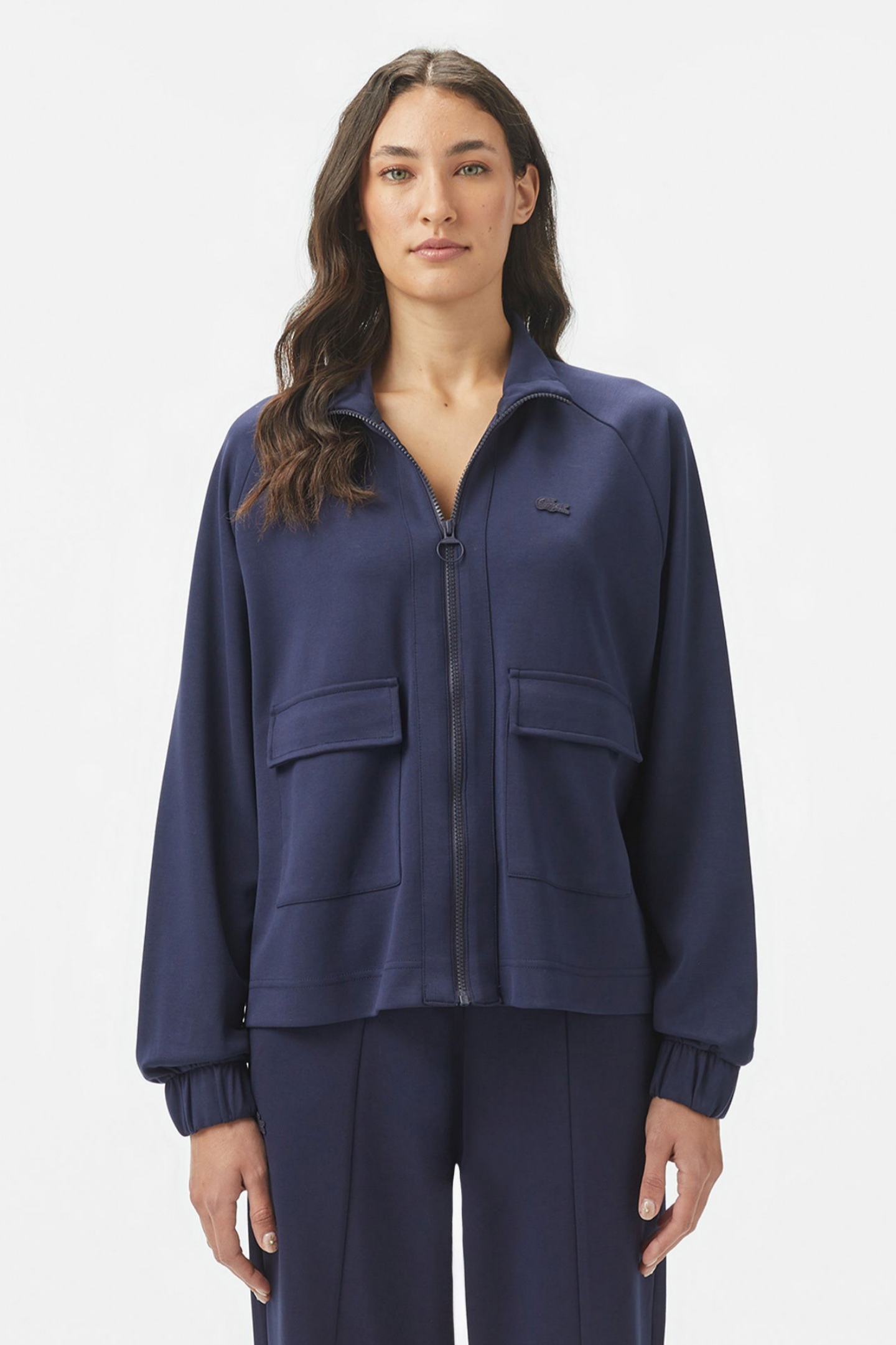 Женская толстовка. Синий 34 Lacoste SF0513166 Женская толстовка. Синий 34 Lacoste SF0513166