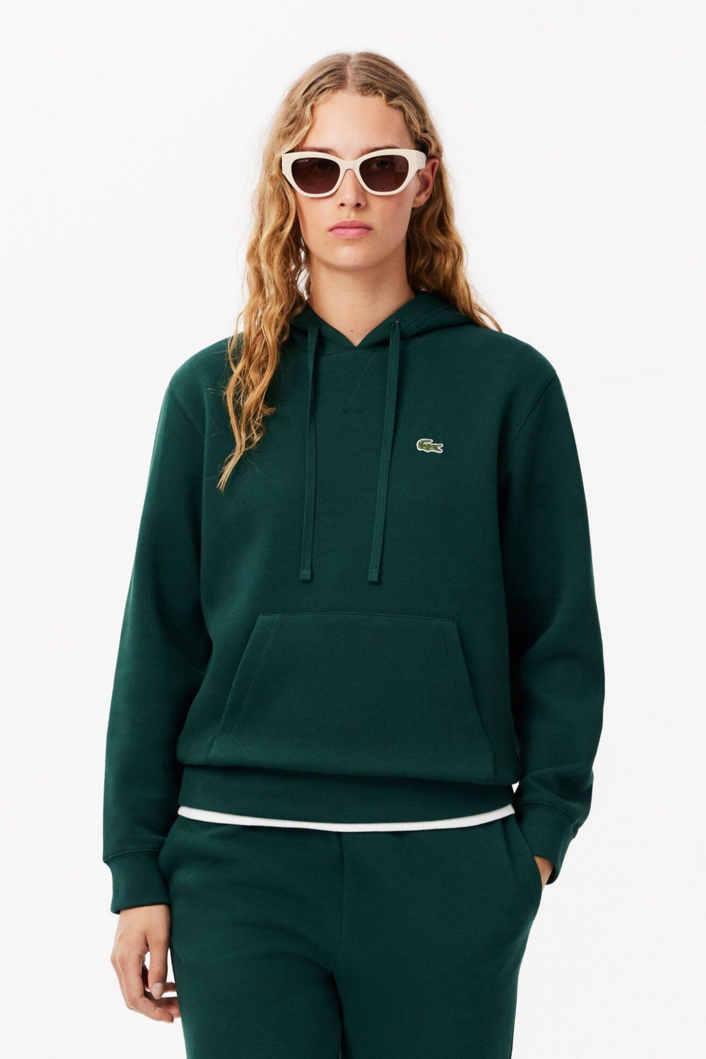Женская зеленая толстовка Зеленый 38 Lacoste SF8346YZP Женская зеленая толстовка Зеленый 38 Lacoste SF8346YZP