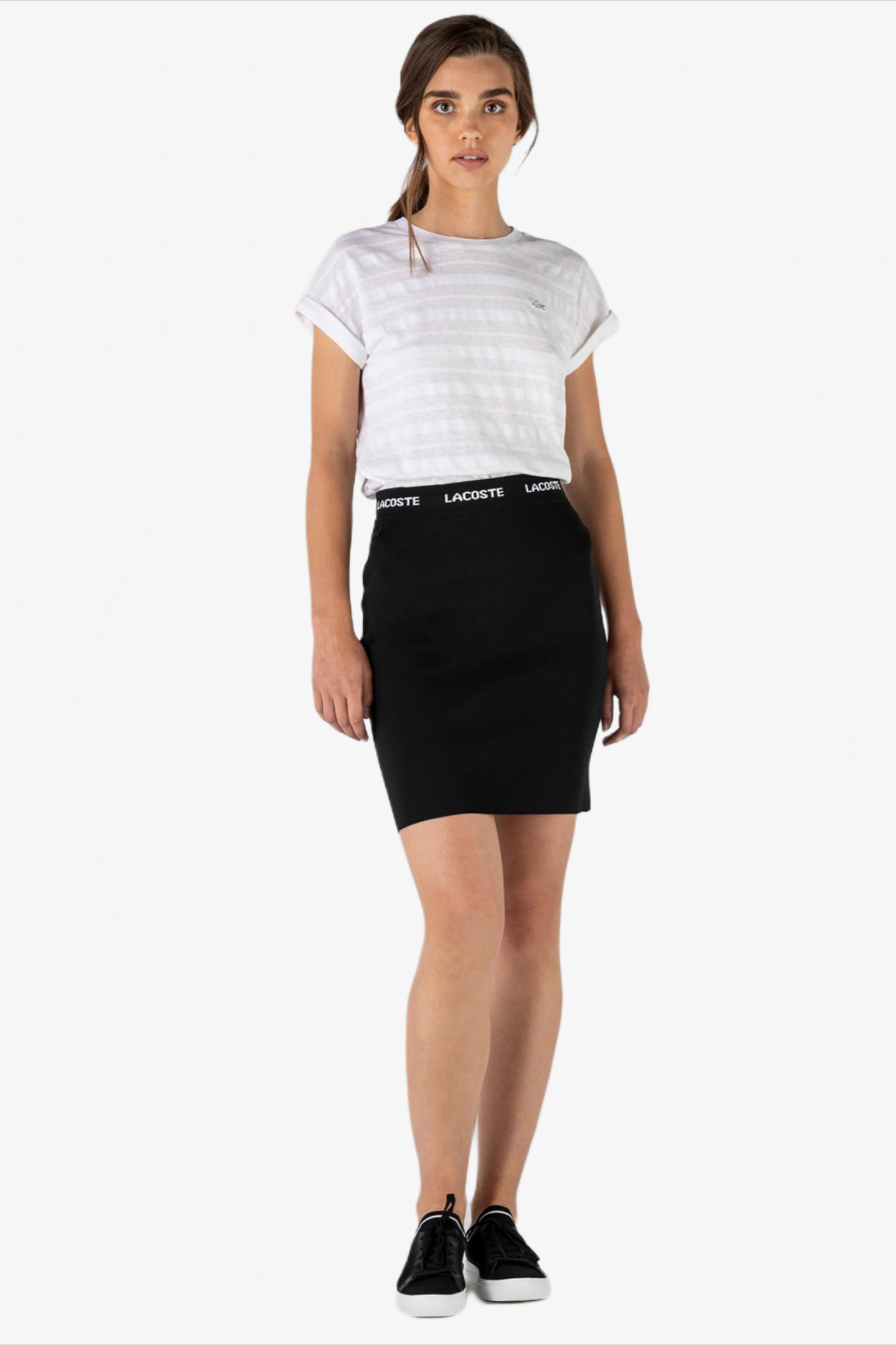 Женская черная юбка Черный 40 Lacoste JF220202S Женская черная юбка Черный 40 Lacoste JF220202S