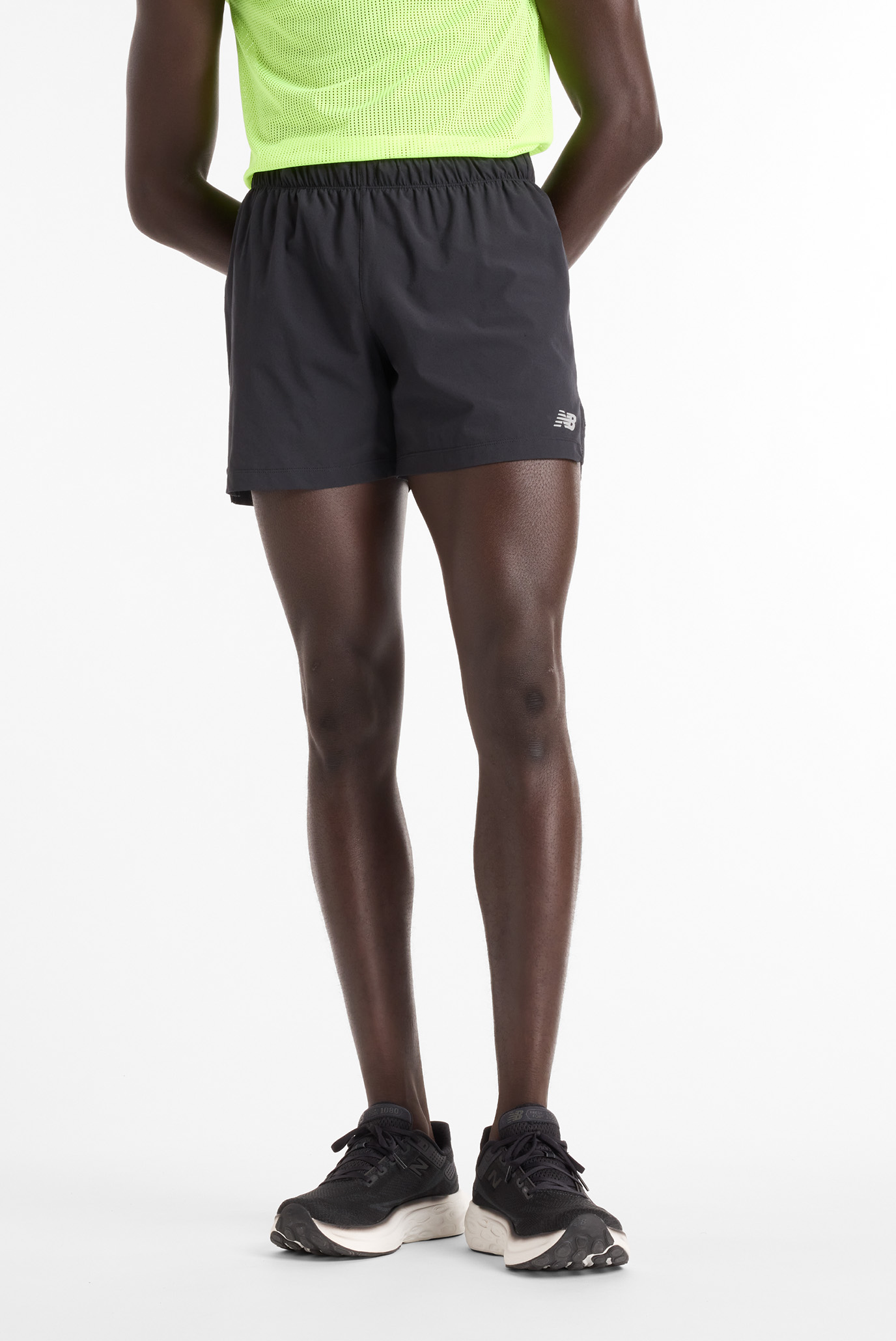 Мужские черные шорты RC Seamless Черный L New Balance MS41286BK Мужские черные шорты RC Seamless Черный L New Balance MS41286BK