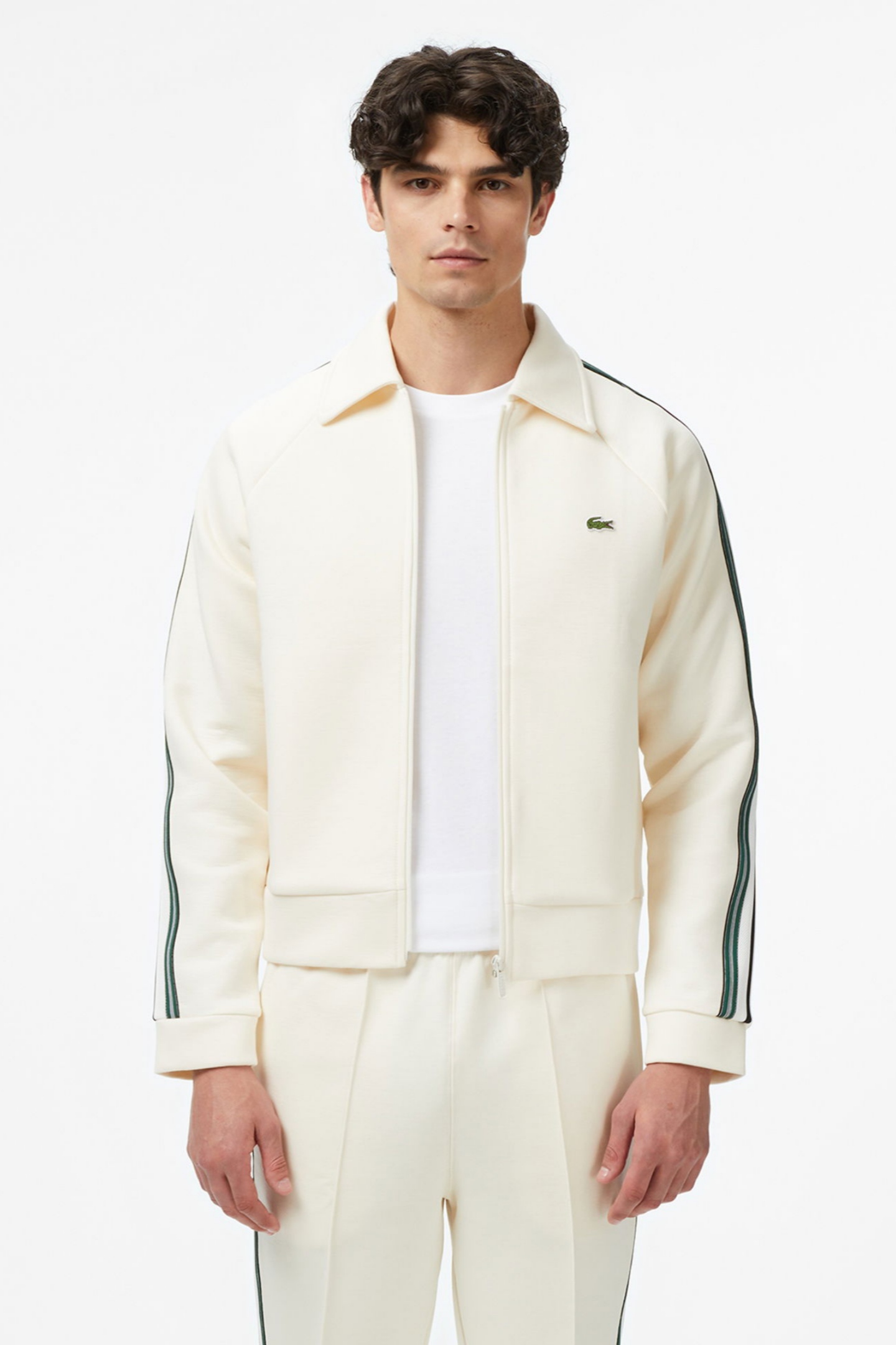 Мужская бежевая толстовка Бежевый M Lacoste SH5927XFJ Мужская бежевая толстовка Бежевый M Lacoste SH5927XFJ