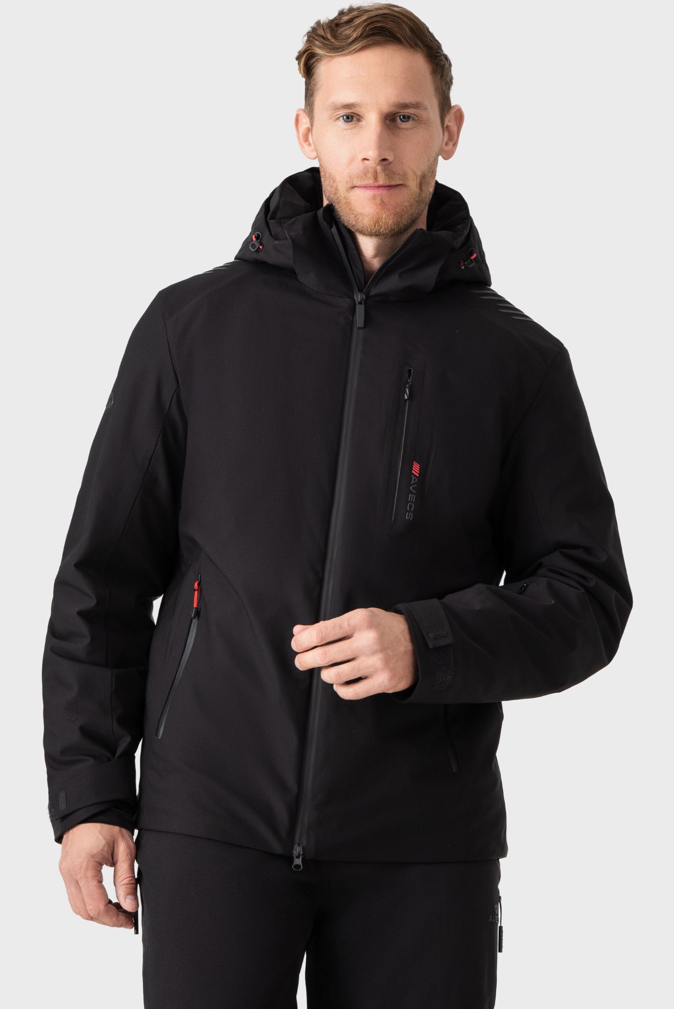 Чоловіча чорна куртка Ski jacket 1