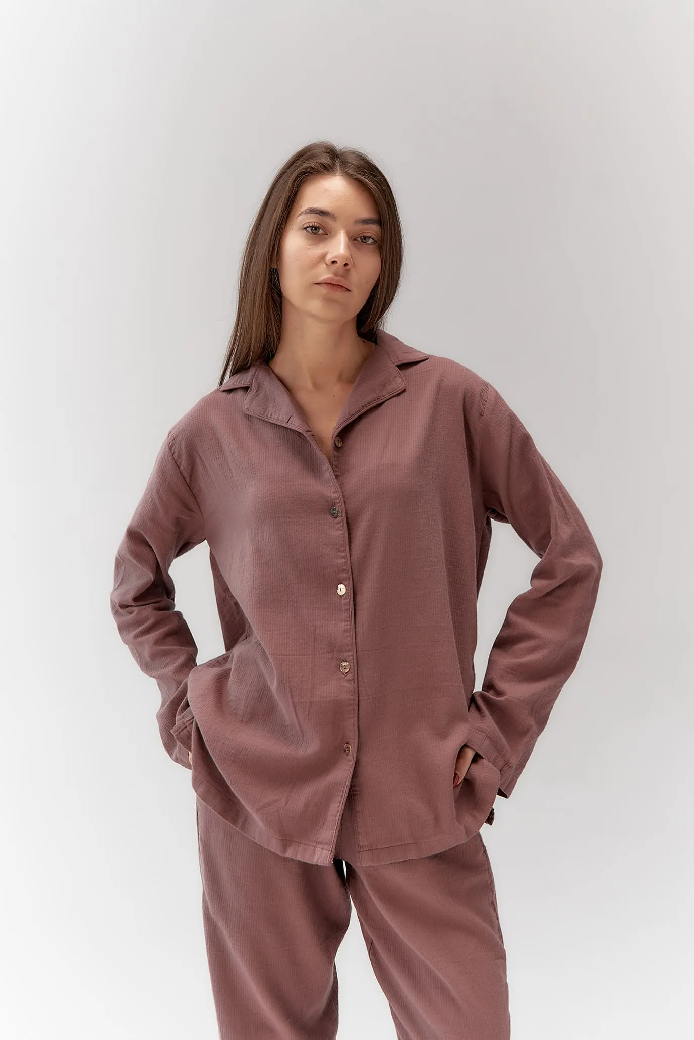 Жіноча фіолетова піжама Porta 7