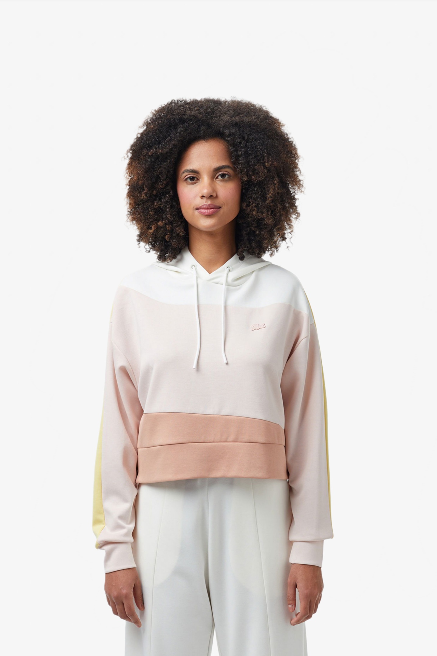 Женская розовая толстовка. Розовый 36 Lacoste SF0507HCZ Женская розовая толстовка. Розовый 36 Lacoste SF0507HCZ