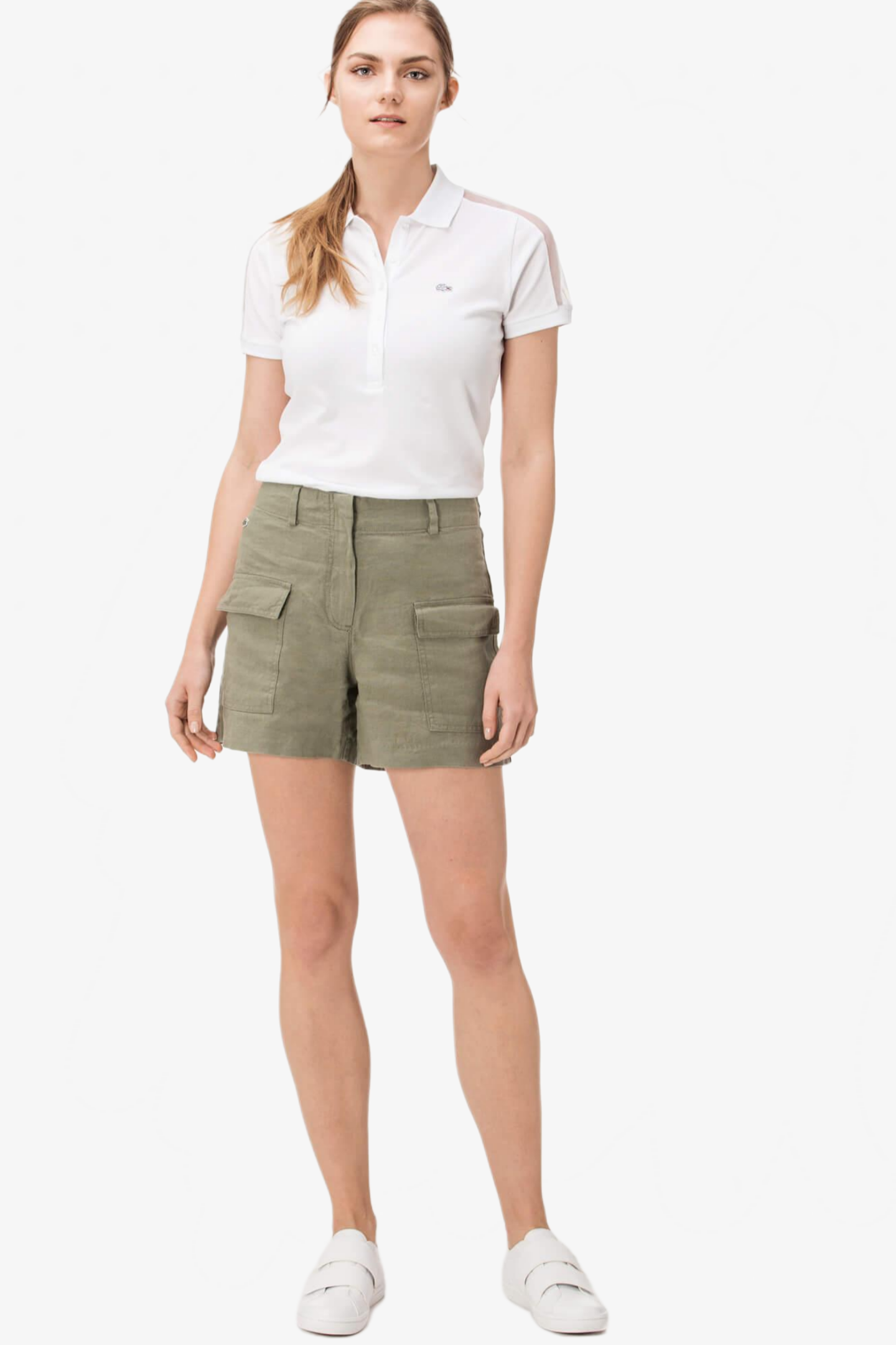 Женские зеленые шорты Зеленый 42 Lacoste GF080101Y Женские зеленые шорты Зеленый 42 Lacoste GF080101Y