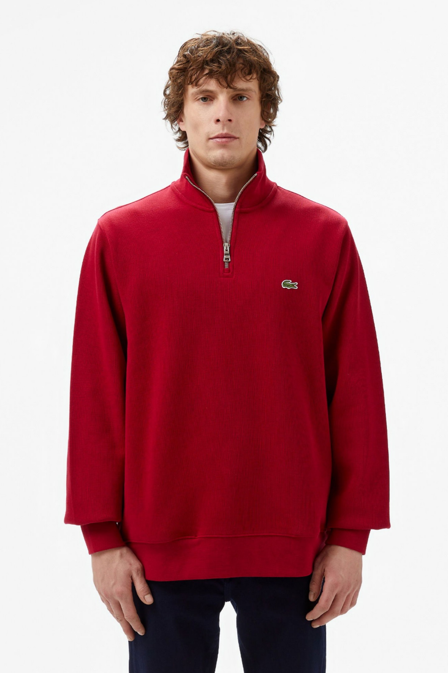Мужская бордовая толстовка Бордовый XXL Lacoste SH1927476 Мужская бордовая толстовка Бордовый XXL Lacoste SH1927476