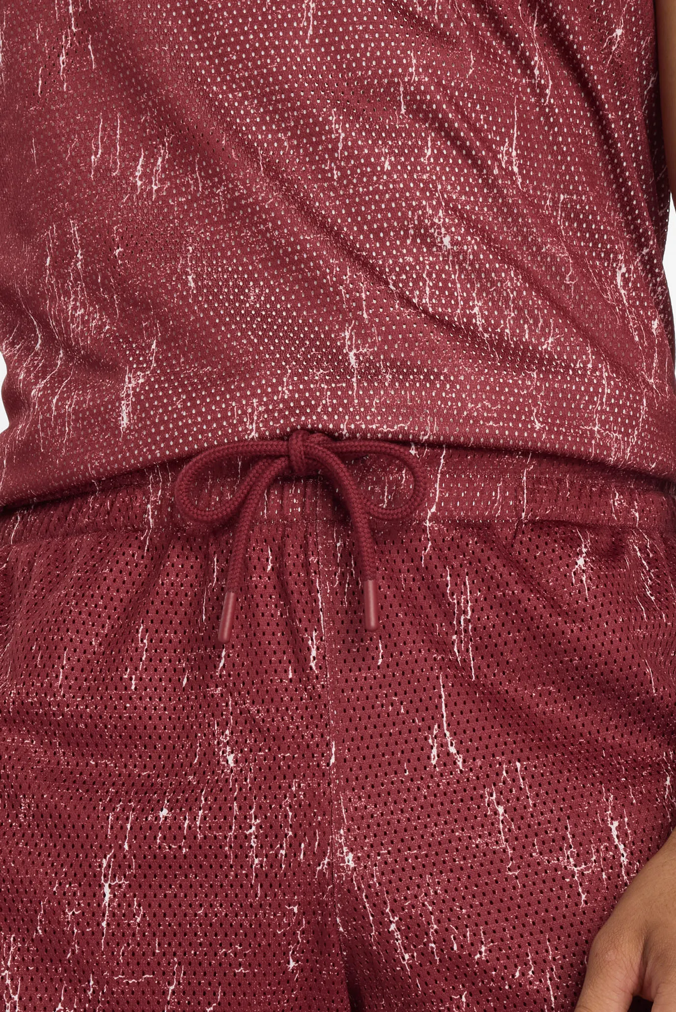 Чоловічі бордові шорти Printed 7