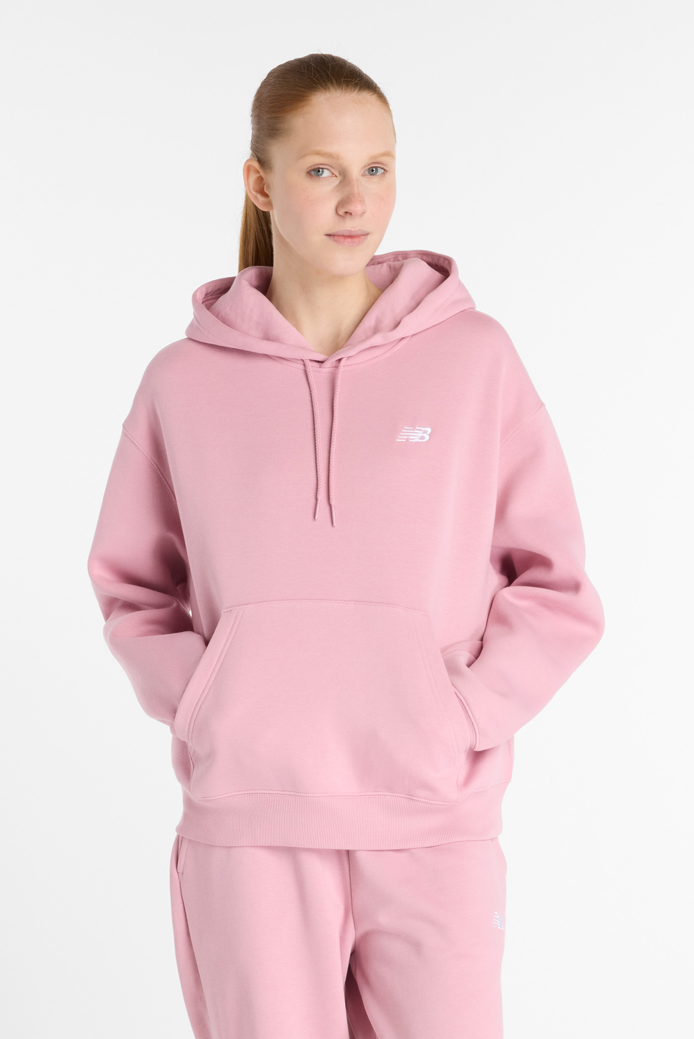 Женское розовое худи Essentials Розовый XS New Balance WT41510PTF Женское розовое худи Essentials Розовый XS New Balance WT41510PTF