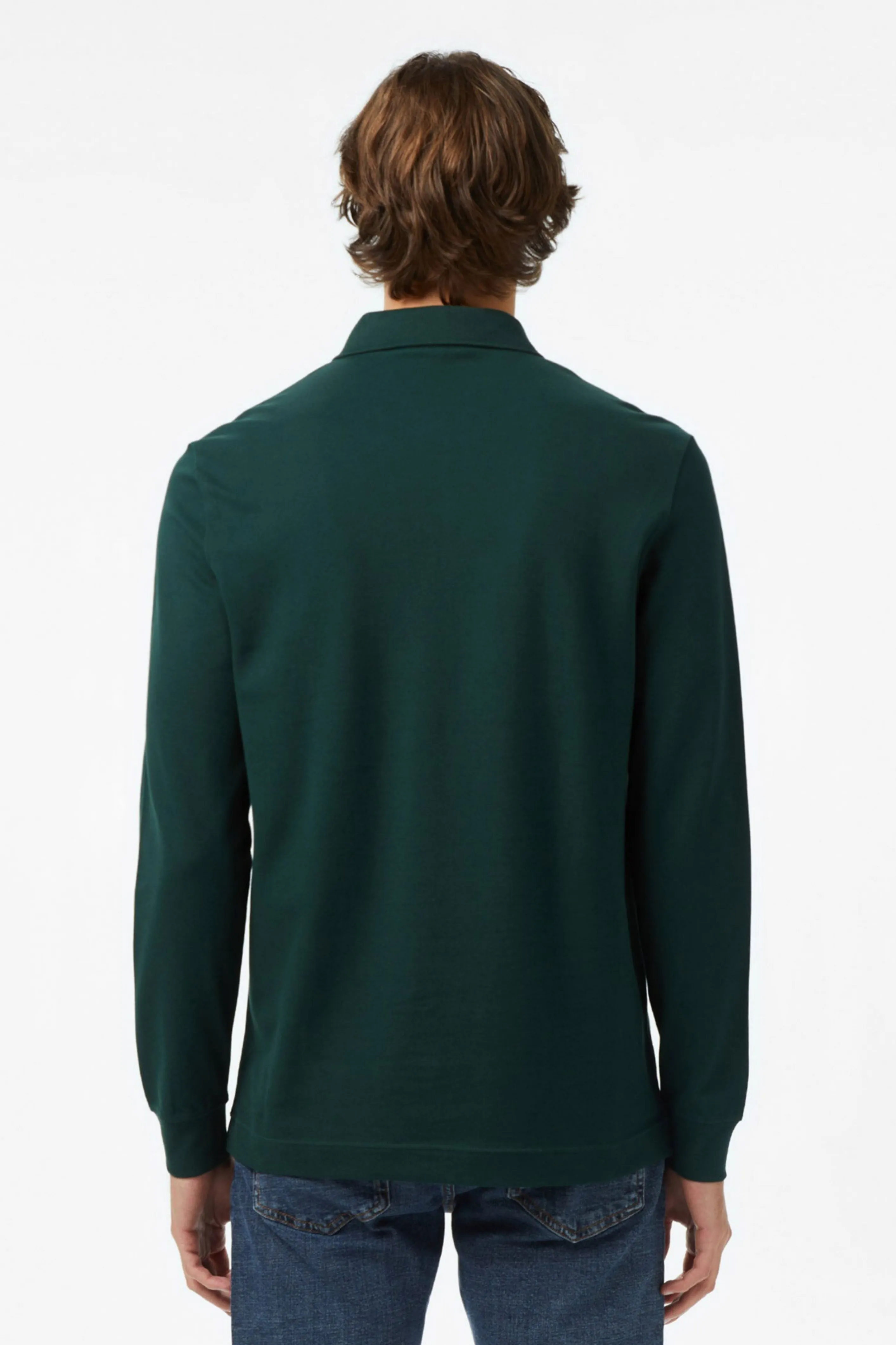 Мужское зеленое поло 2