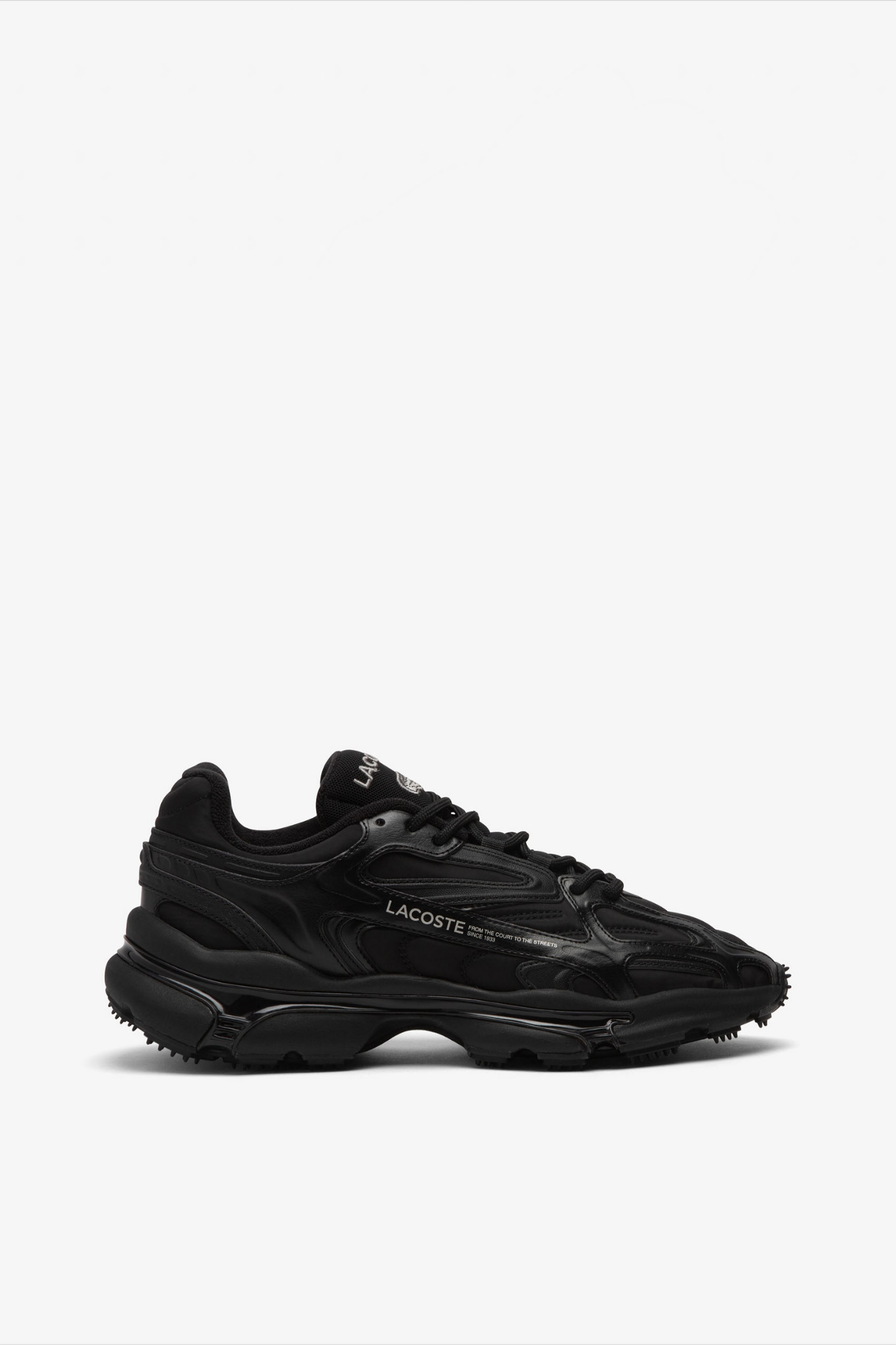 Мужские черные кроссовки Черный 42.5 Lacoste 750SMA011002H Мужские черные кроссовки Черный 42.5 Lacoste 750SMA011002H