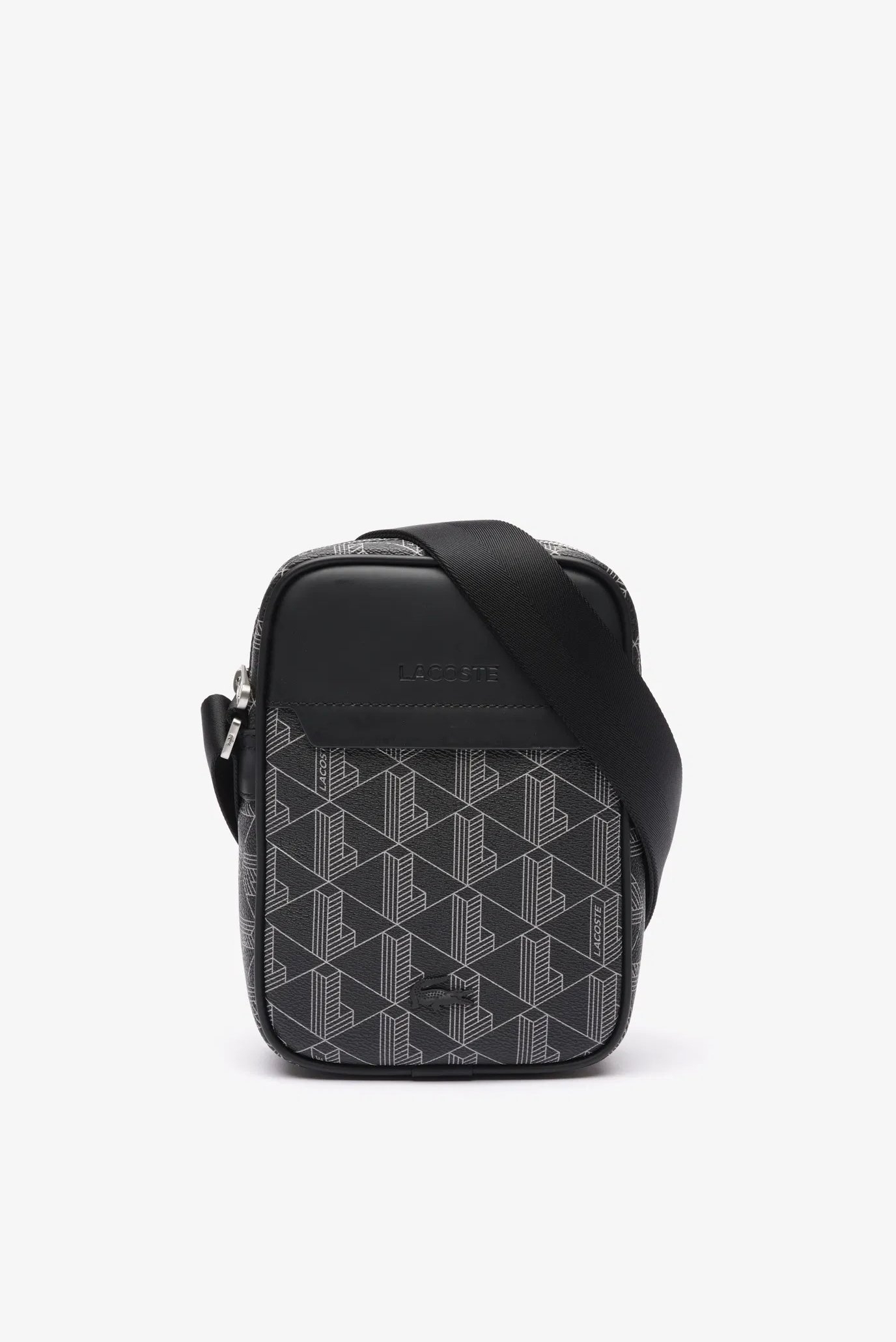 Черная сумка через плечо Monogram Черный ONESIZE Lacoste NH4410LXH45 Черная сумка через плечо Monogram Черный ONESIZE Lacoste NH4410LXH45