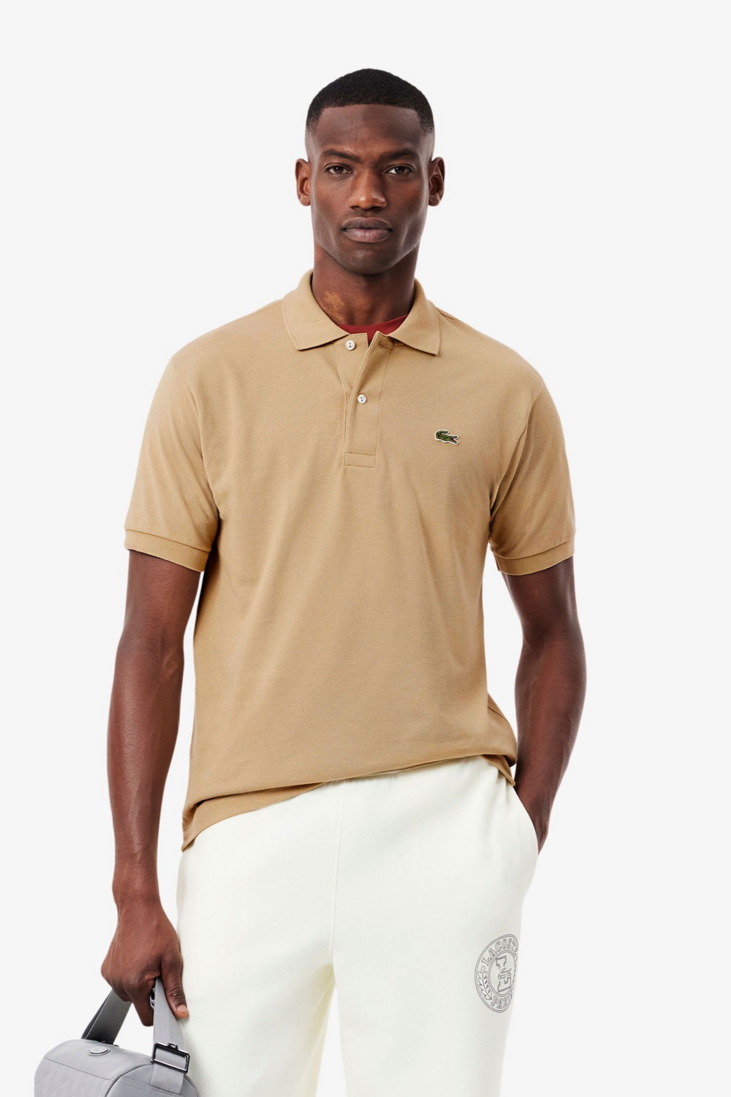 Мужское коричневое поло L.12.12 Коричневый L-XL Lacoste L121202S Мужское коричневое поло L.12.12 Коричневый L-XL Lacoste L121202S
