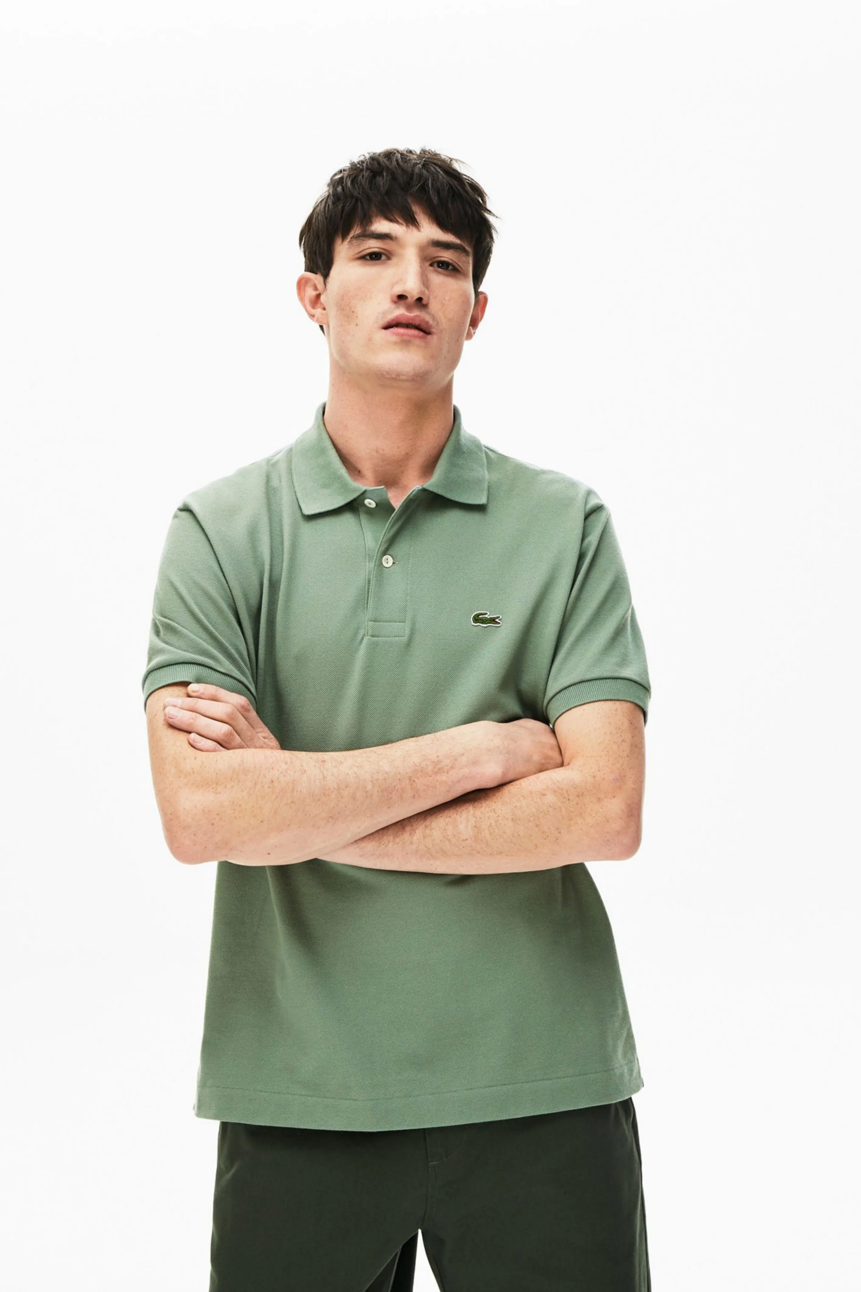 Чоловіче зелене поло 1