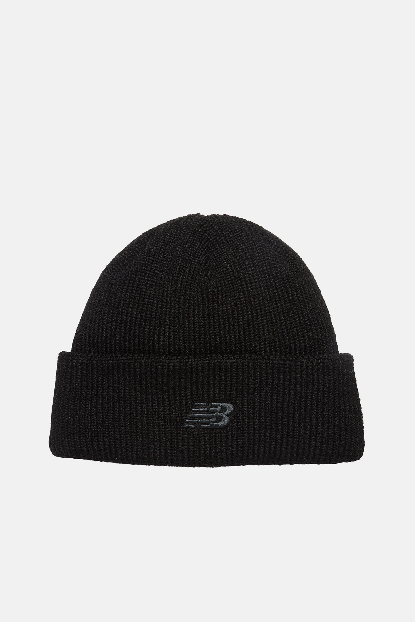 Черная шапка Cuff Knit Hat Черный ONESIZE New Balance LAH00543BK Черная шапка Cuff Knit Hat Черный ONESIZE New Balance LAH00543BK