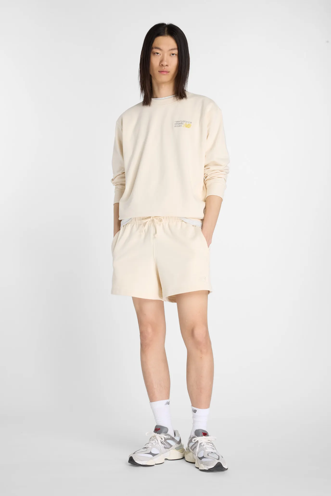 Чоловічий бежевий світшот Athletics 2