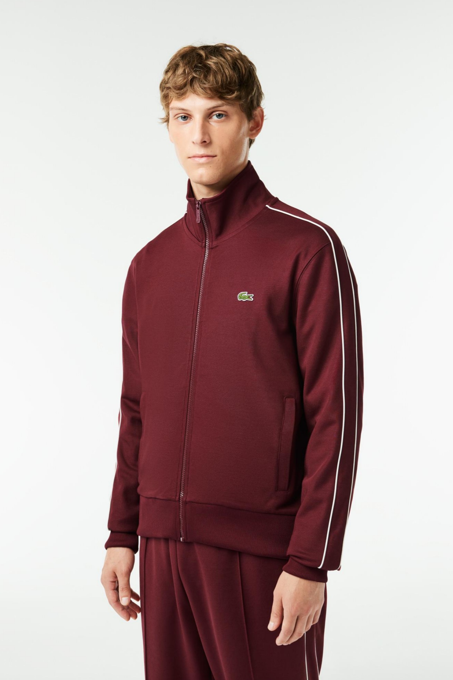 Мужская красная толстовка Красный S Lacoste SH1457YUP Мужская красная толстовка Красный S Lacoste SH1457YUP