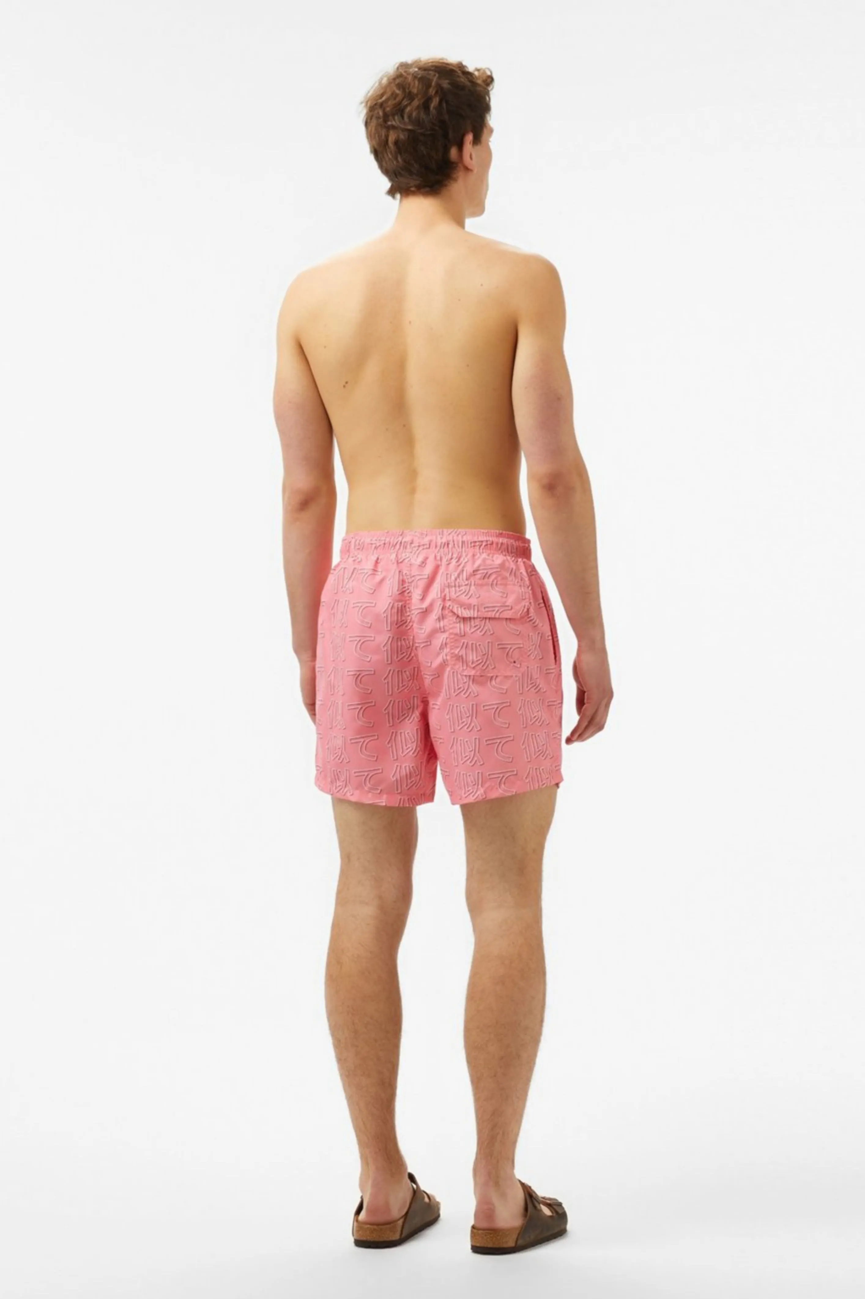 Чоловічі рожеві шорти 2